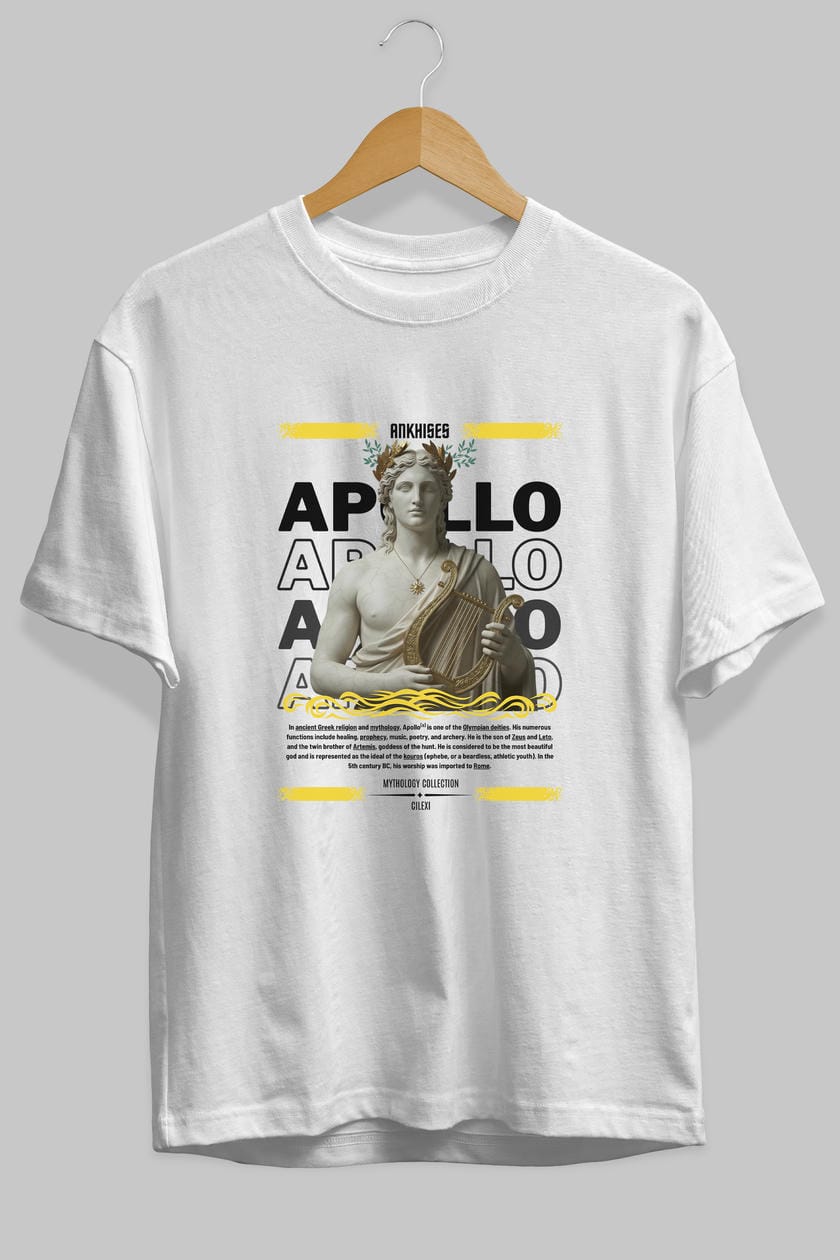 Apollo 1 ön Baskılı Oversize t-shirt Erkek Kadın %100 Pamuk Bisiklet Yaka tişort