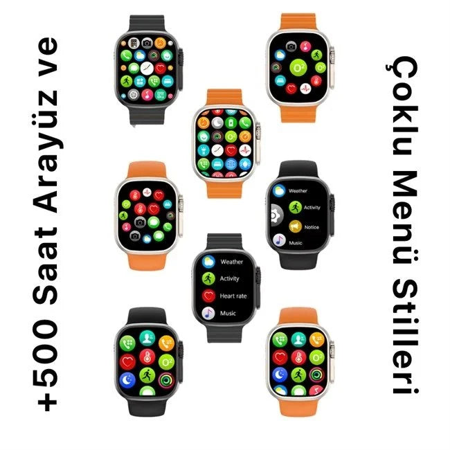 Watch 8 Ultra Logolu Model