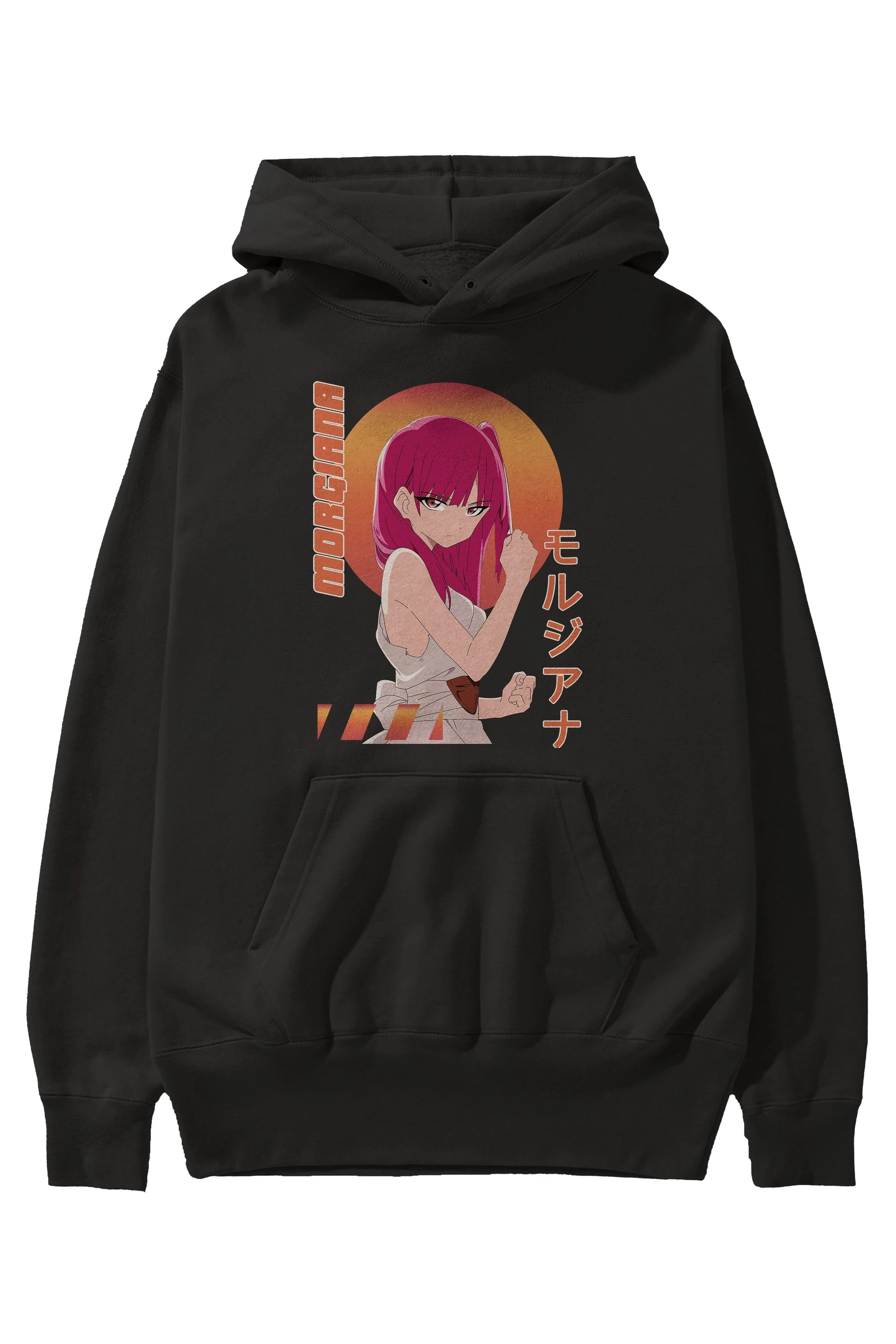 Morgiana 5 Anime Ön Baskılı Hoodie Oversize Kapüşonlu Sweatshirt Erkek Kadın Unisex