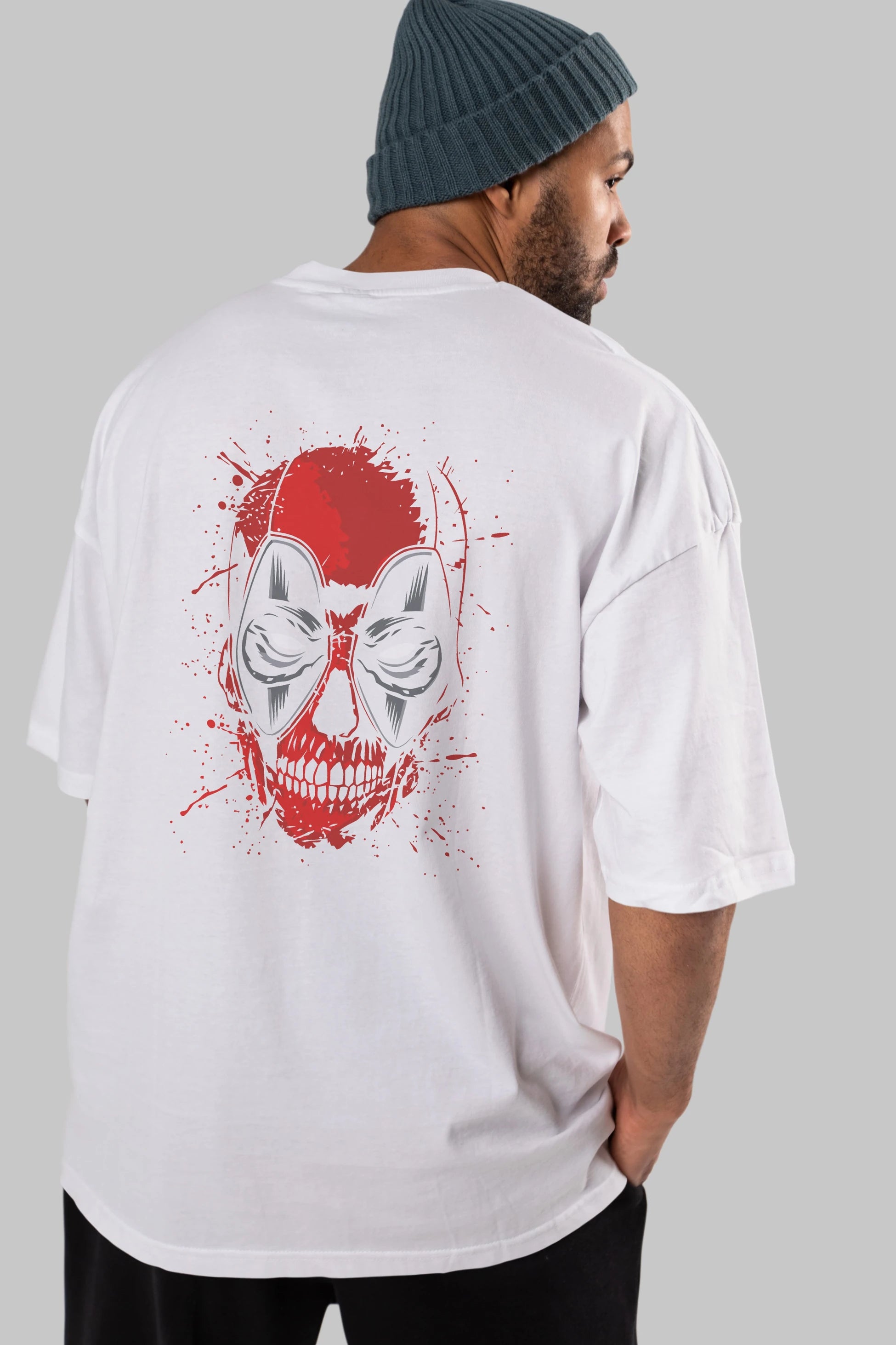Deadpool (3) Arka Baskılı Oversize t-shirt Erkek Kadın Unisex %100 Pamuk Bisiklet Yaka tişort