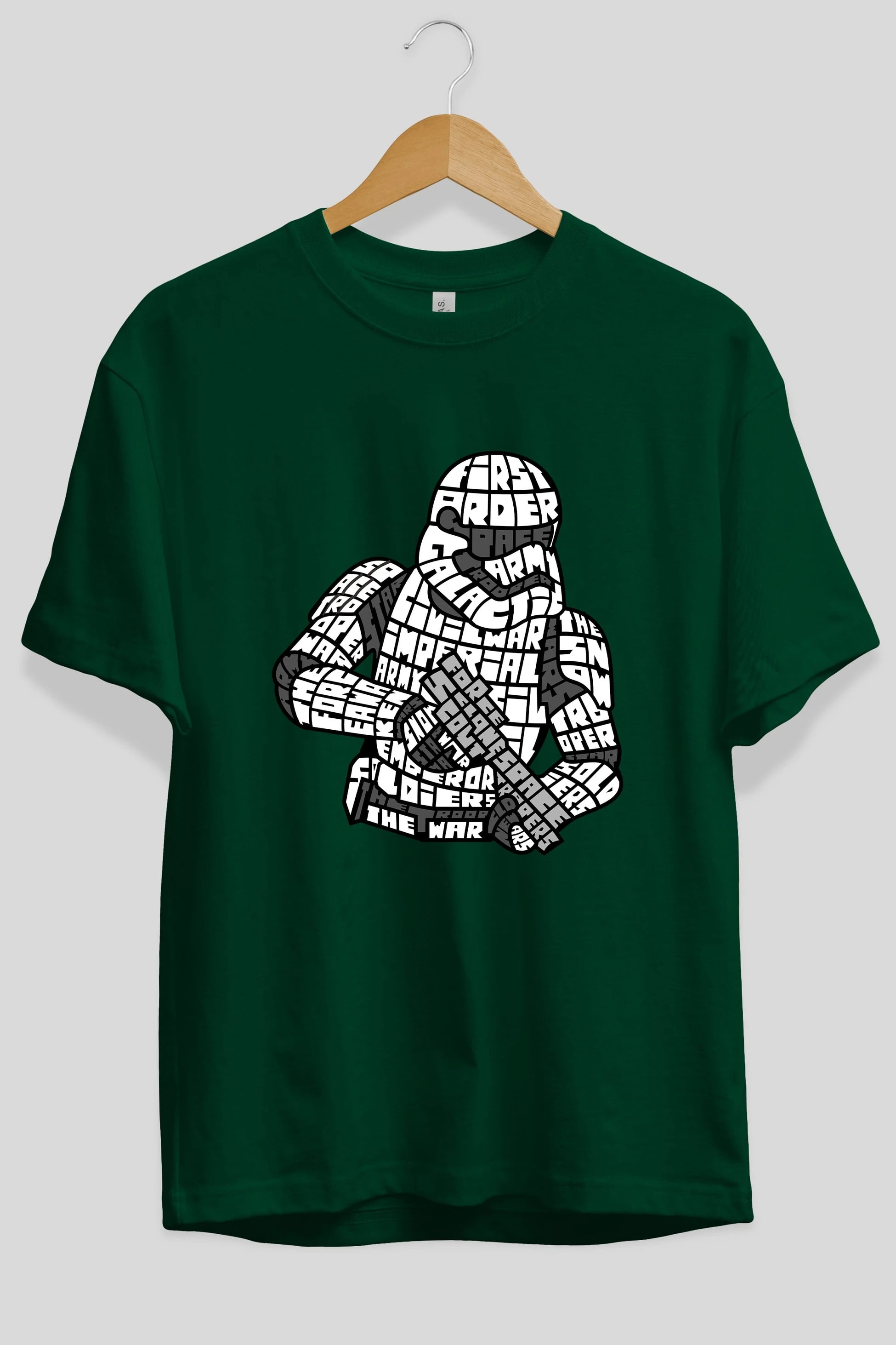 First Order Ön Baskılı Oversize t-shirt %100 pamuk Erkek Kadın Unisex