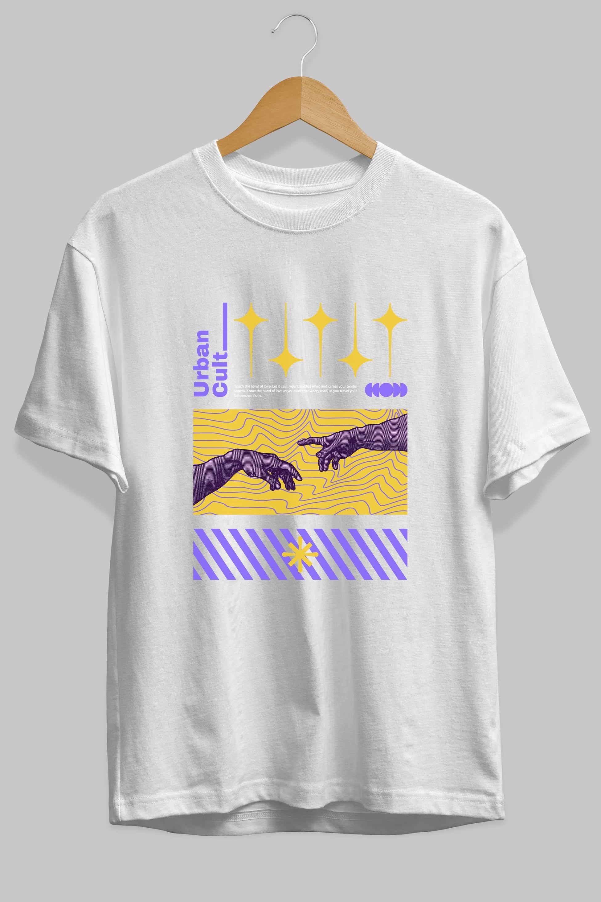 Urban Cult Ön Baskılı Oversize t-shirt Erkek Kadın Unisex