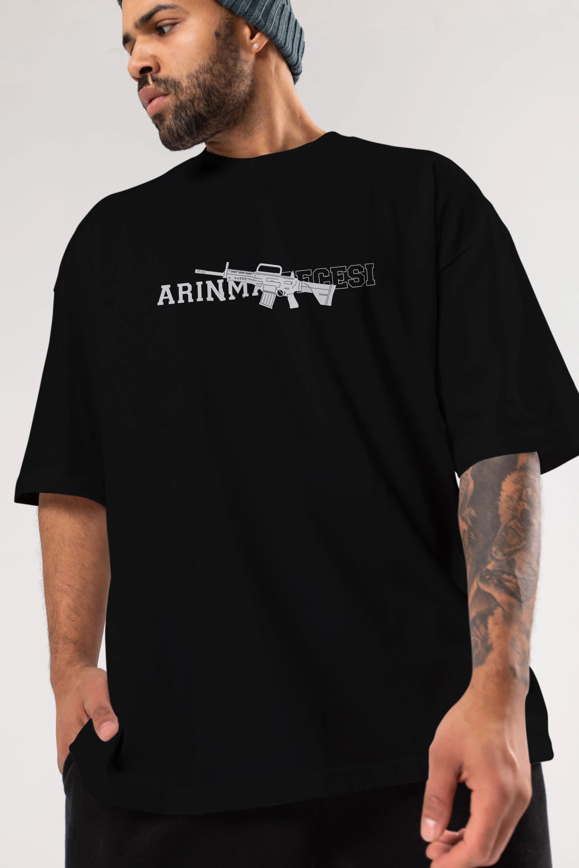 Arınma Gecesi Ön Baskılı Oversize t-shirt %100 pamuk Erkek Kadın Unisex