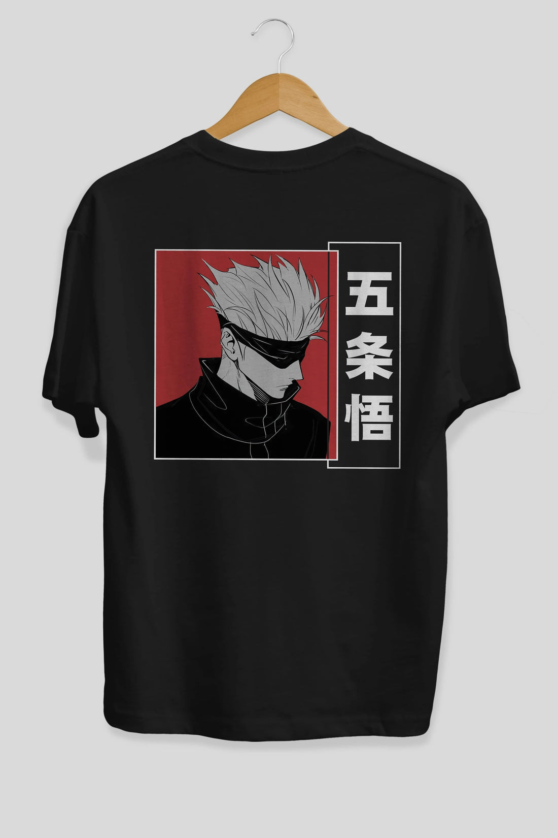 JUJUTSU KAISEN 2 Anime Arka Baskılı Oversize t-shirt Erkek Kadın Unisex