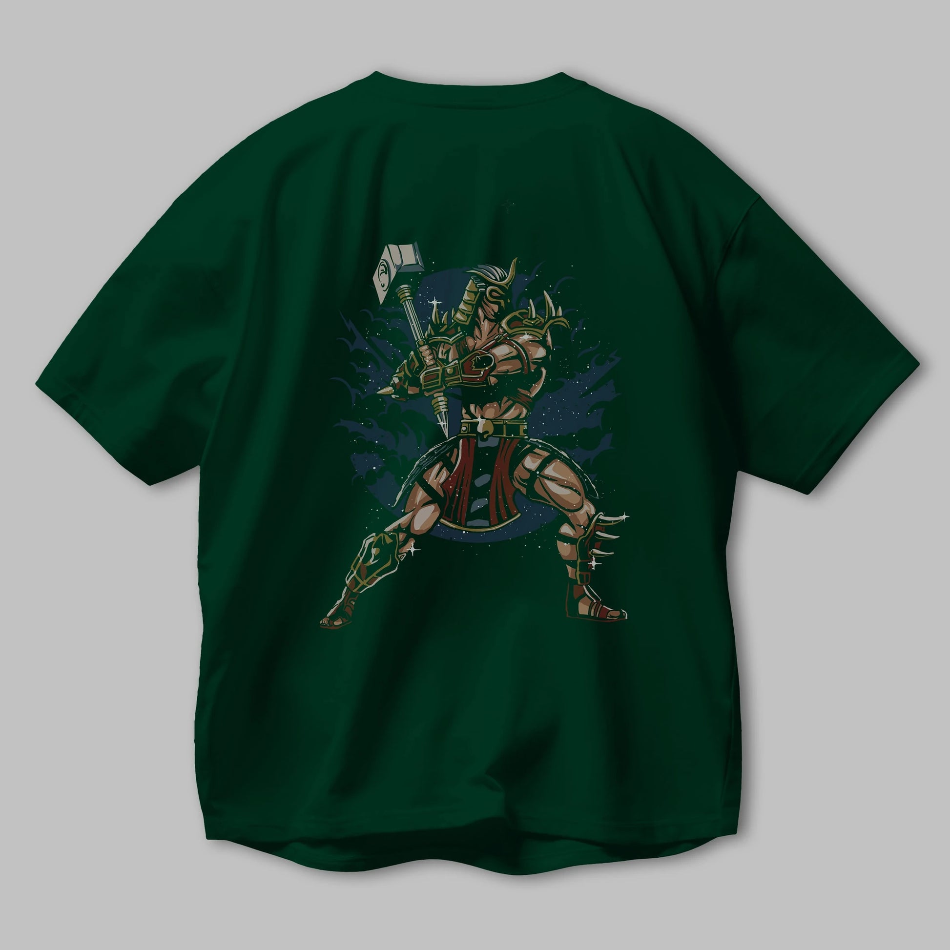 Emperor Arka Baskılı Oversize t-shirt Erkek Kadın Unisex %100 Pamuk