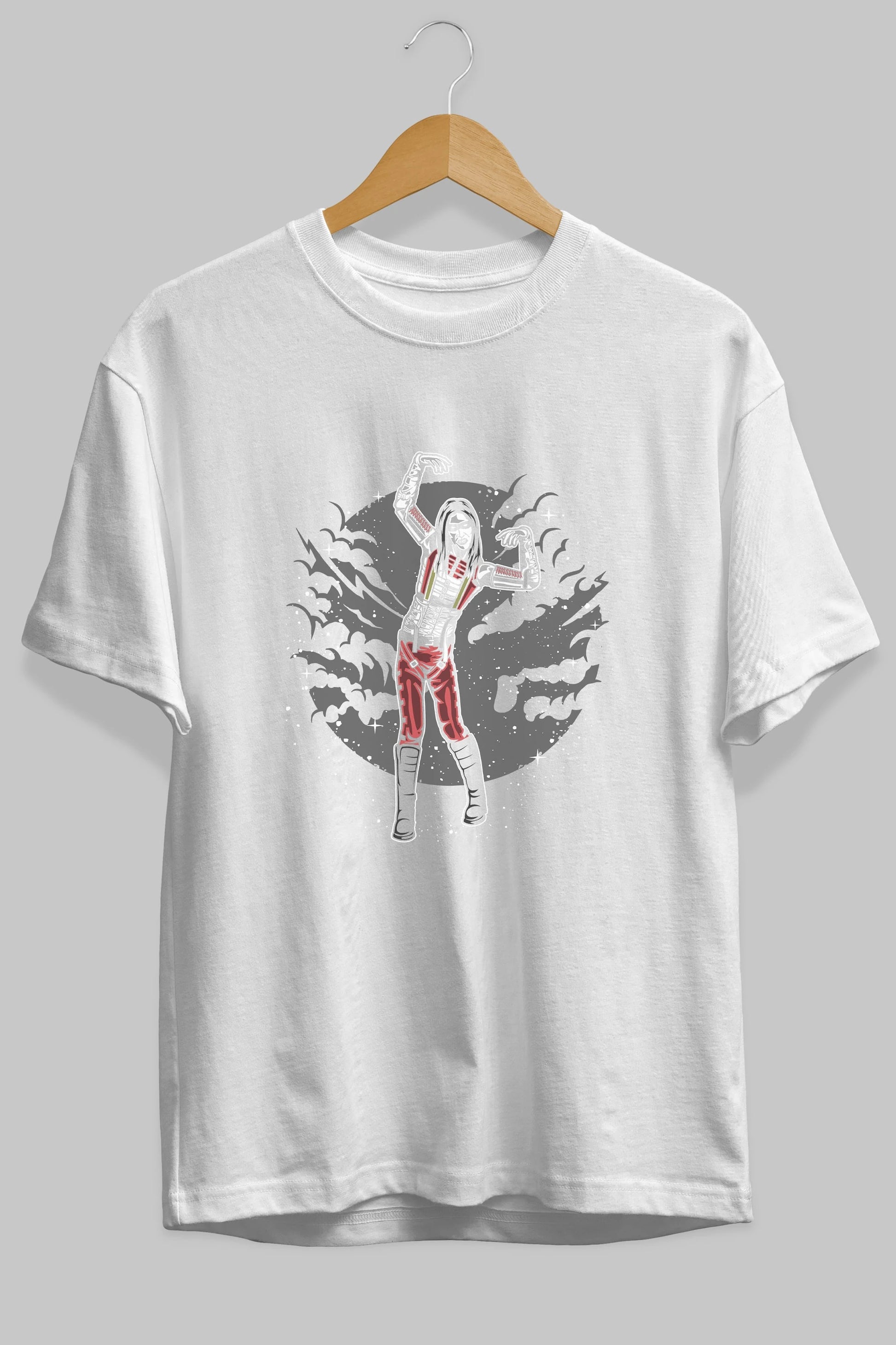 Marilyn Manson Ön Baskılı Oversize t-shirt Erkek Kadın Unisex %100 Pamuk tişort