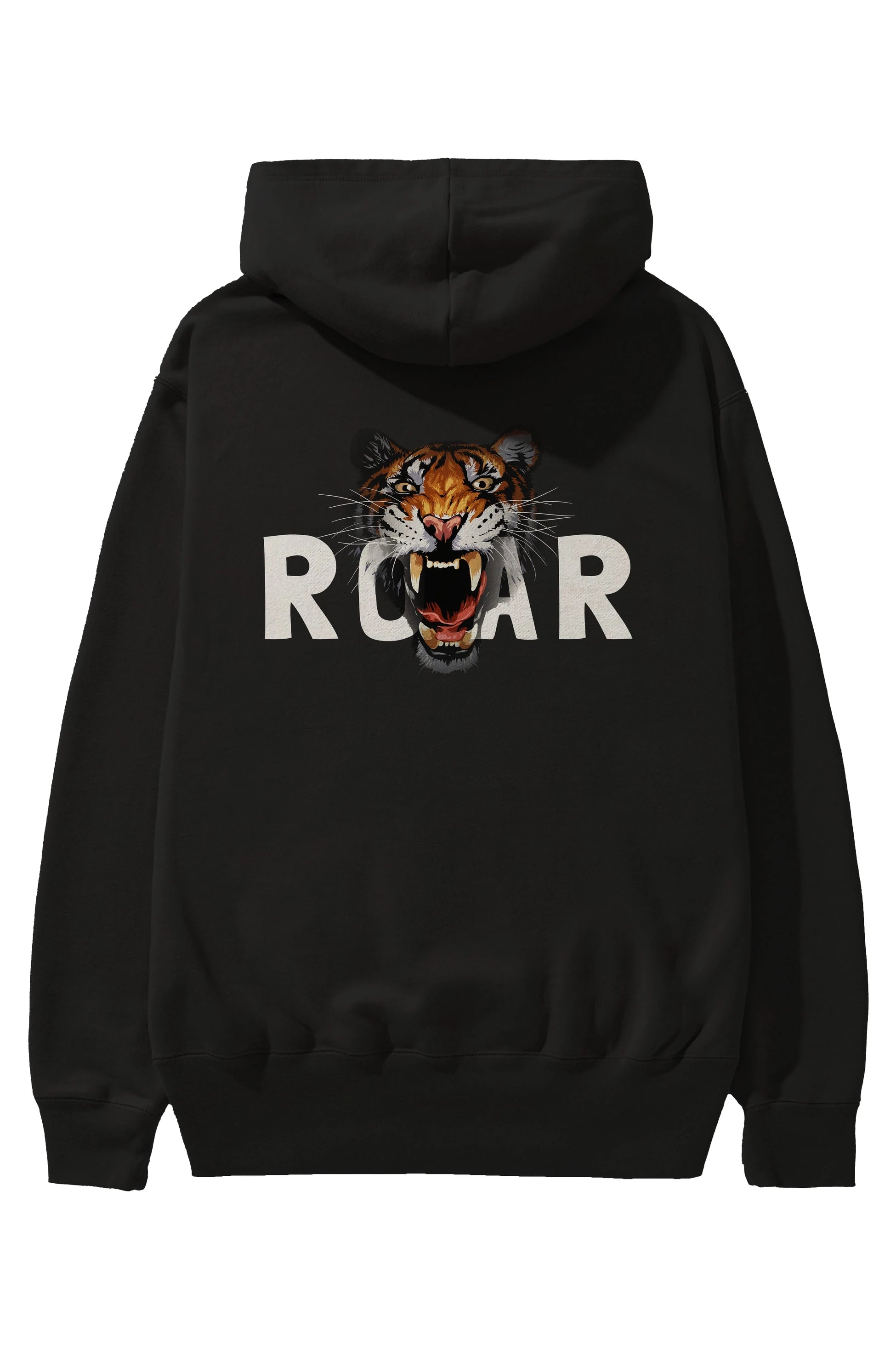 Teddy Bear Roar Arka Baskılı Hoodie Oversize Kapüşonlu Sweatshirt Erkek Kadın Unisex
