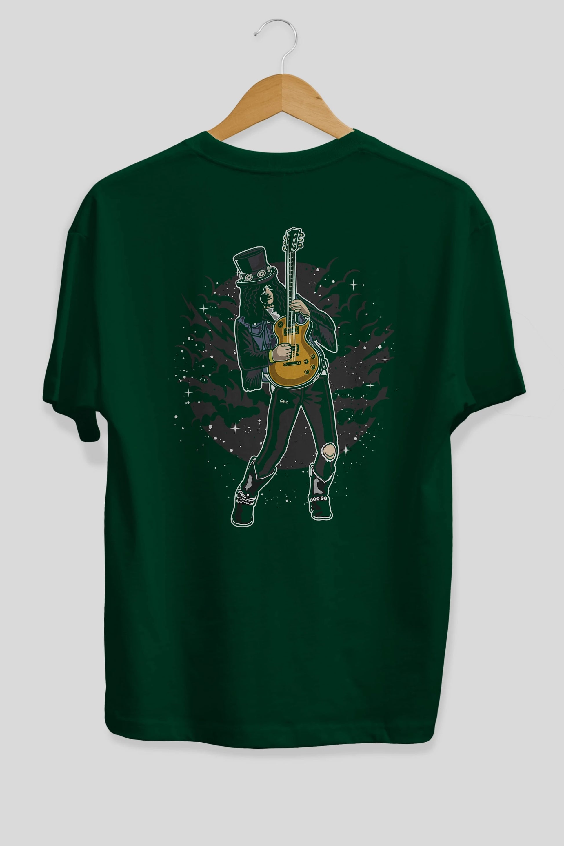 SLASH Arka Baskılı Oversize t-shirt Erkek Kadın Unisex %100 Pamuk