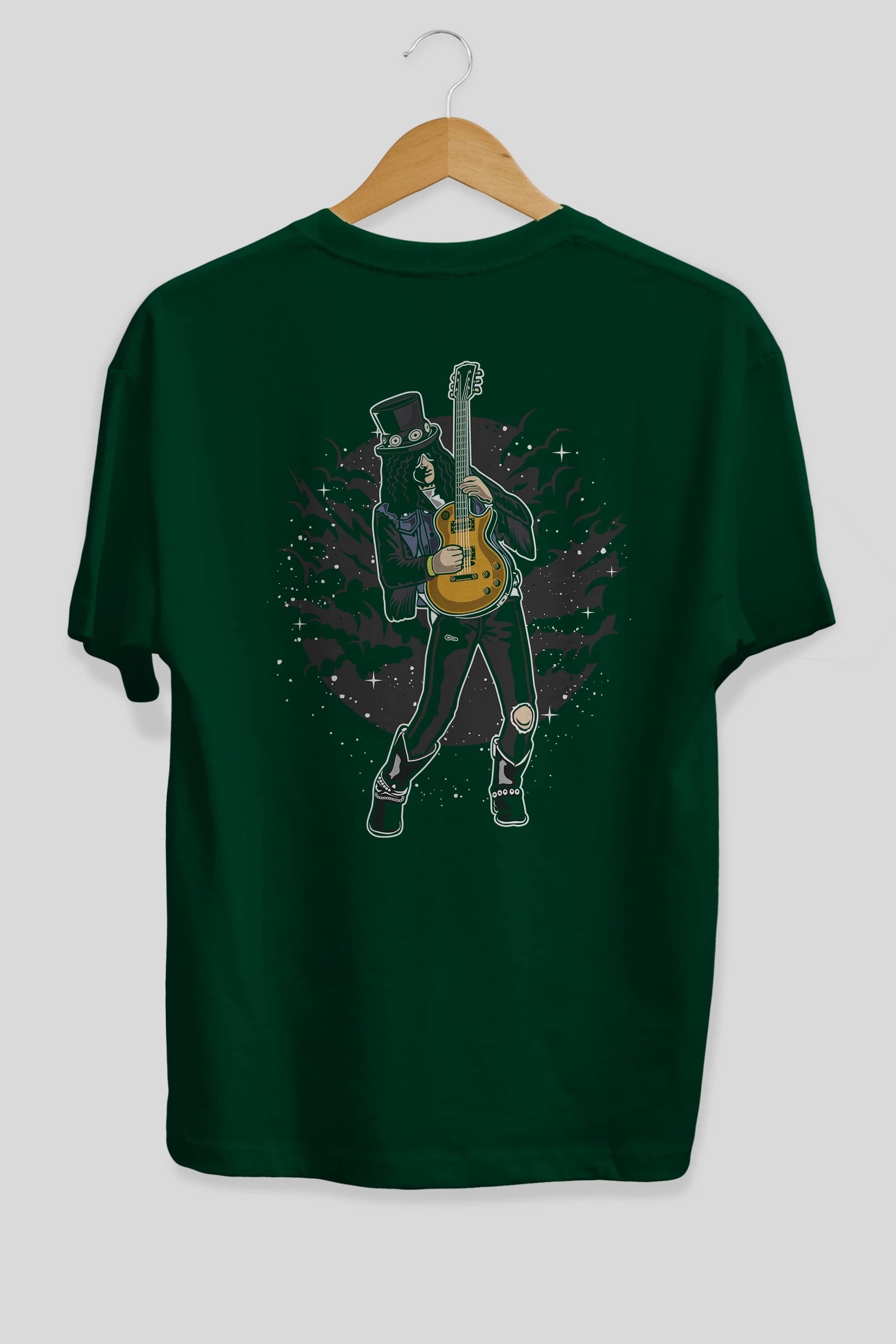 SLASH Arka Baskılı Oversize t-shirt Erkek Kadın Unisex %100 Pamuk