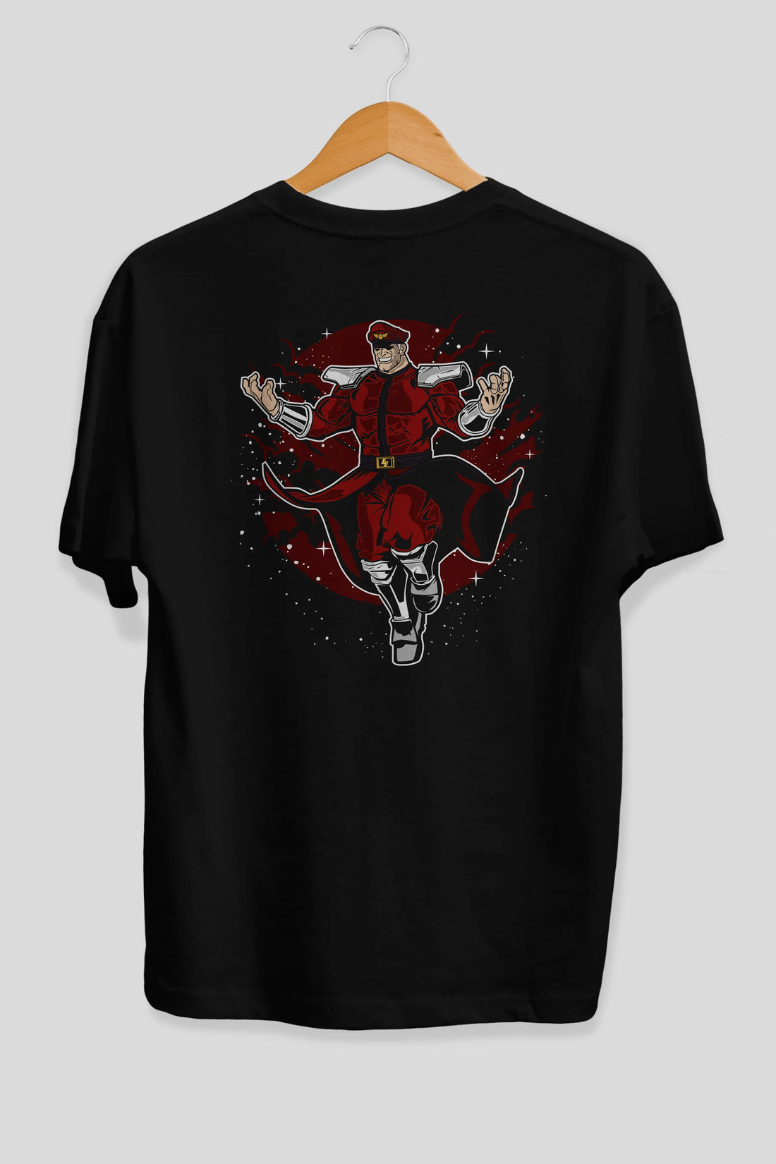 M BISON Arka Baskılı Oversize t-shirt Erkek Kadın Unisex %100 Pamuk