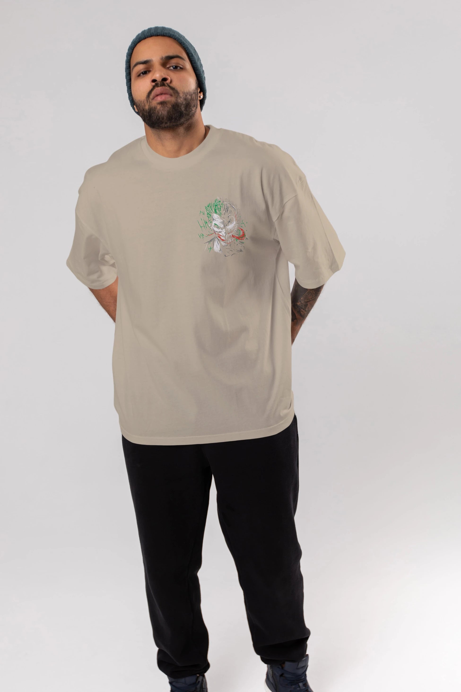 Venom (16) Ön Sol Baskılı Oversize t-shirt Erkek Kadın Unisex %100 Pamuk Bisiklet Yaka tişort