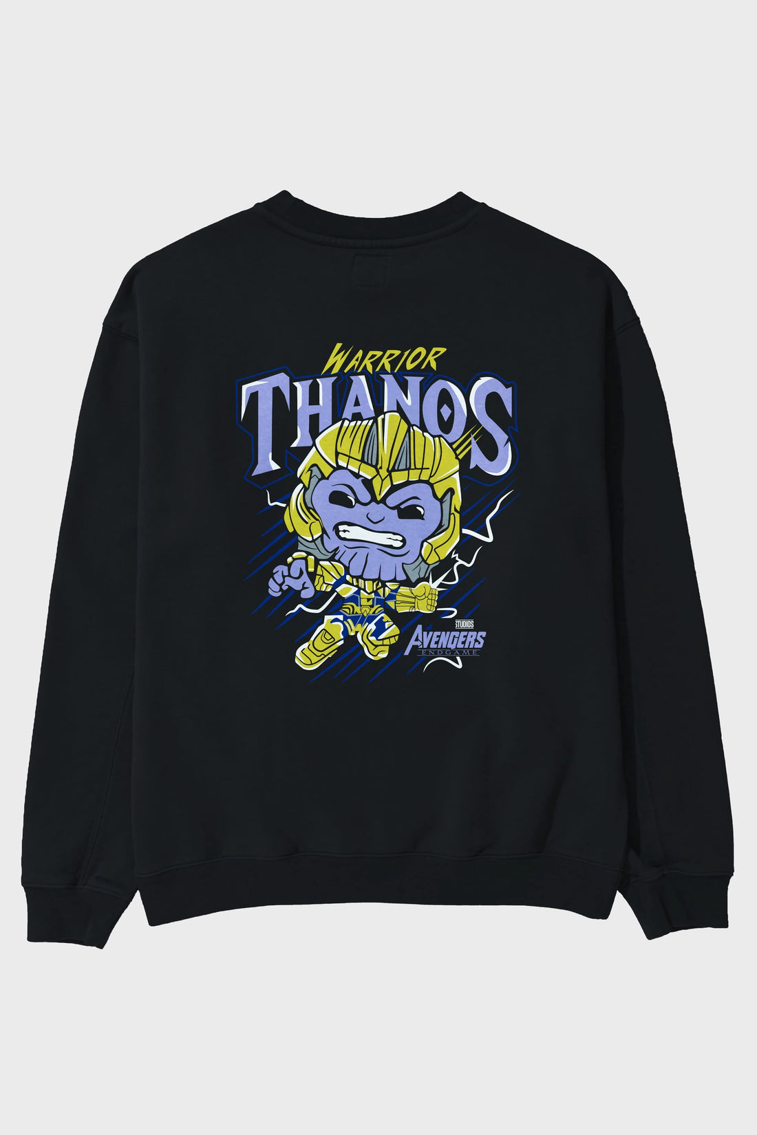 Thanos (2) Arka Baskılı Oversize Sweatshirt Erkek Kadın Unisex