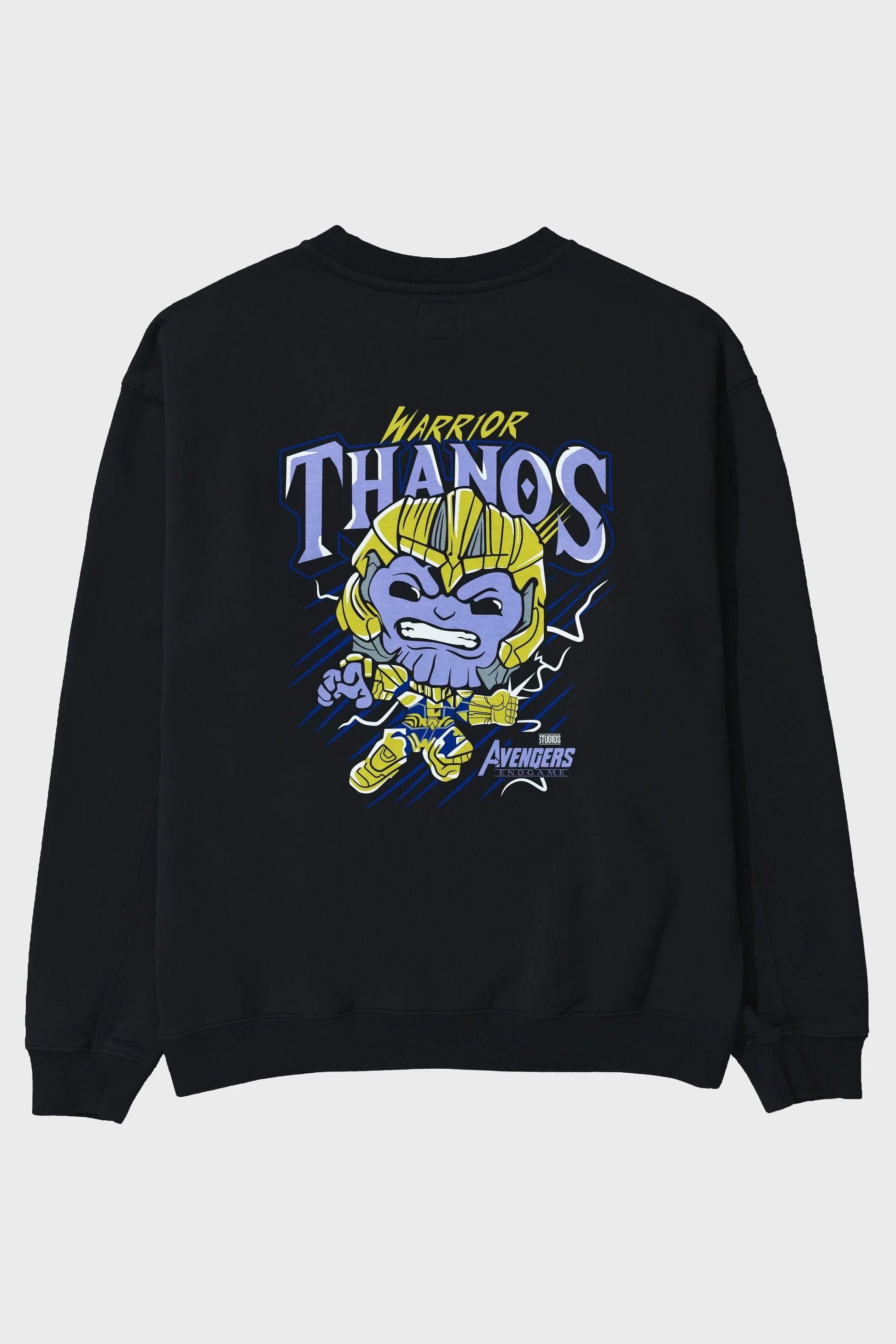 Thanos (2) Arka Baskılı Oversize Sweatshirt Erkek Kadın Unisex