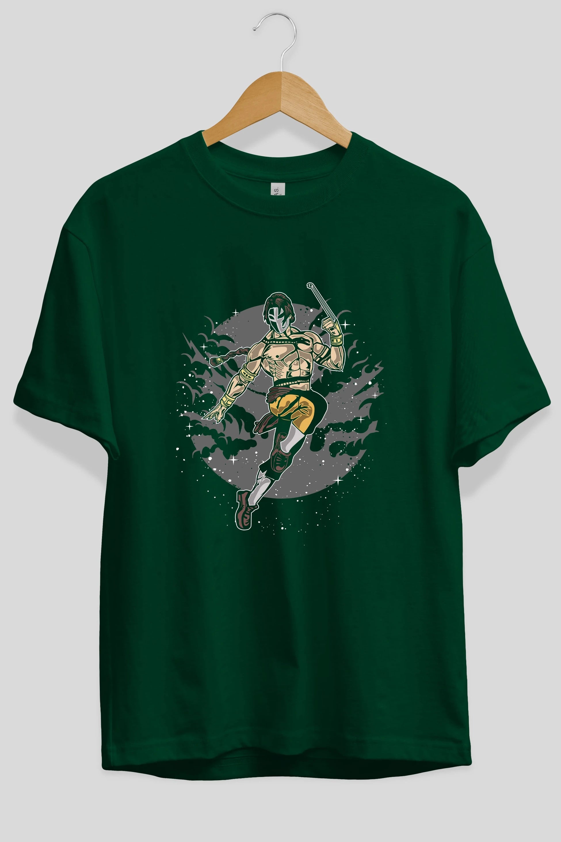 Vega Ön Baskılı Oversize t-shirt Erkek Kadın Unisex %100 Pamuk tişort