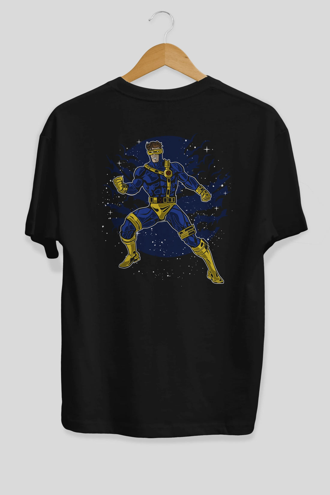 CYCLOPS Arka Baskılı Oversize t-shirt Erkek Kadın Unisex %100 Pamuk