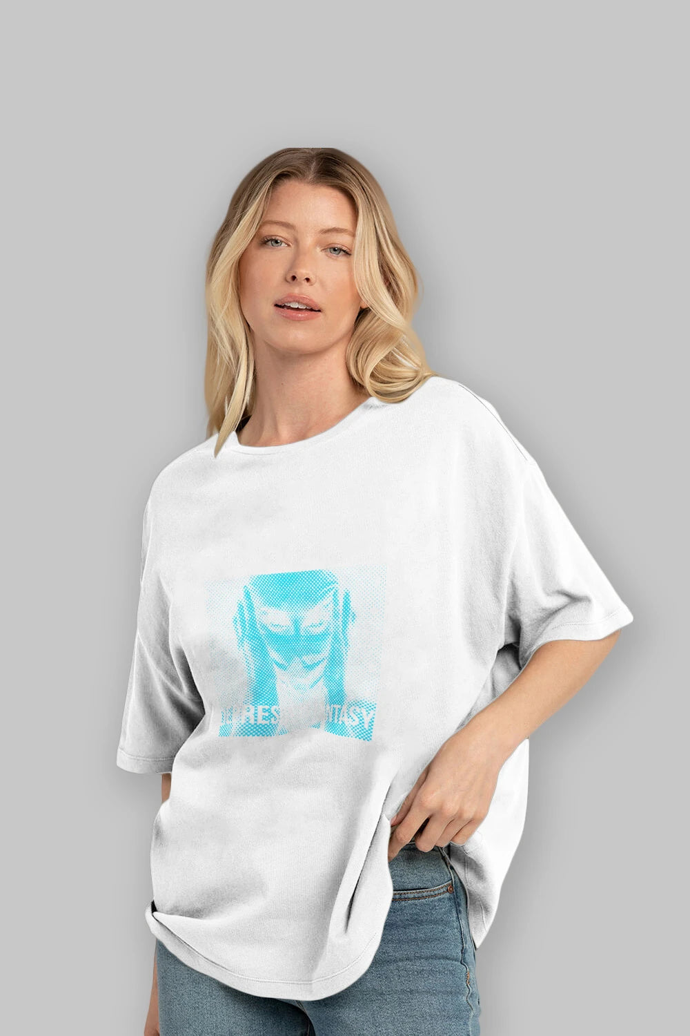 Evolution Ön Baskılı Oversize t-shirt Erkek Kadın Unisex
