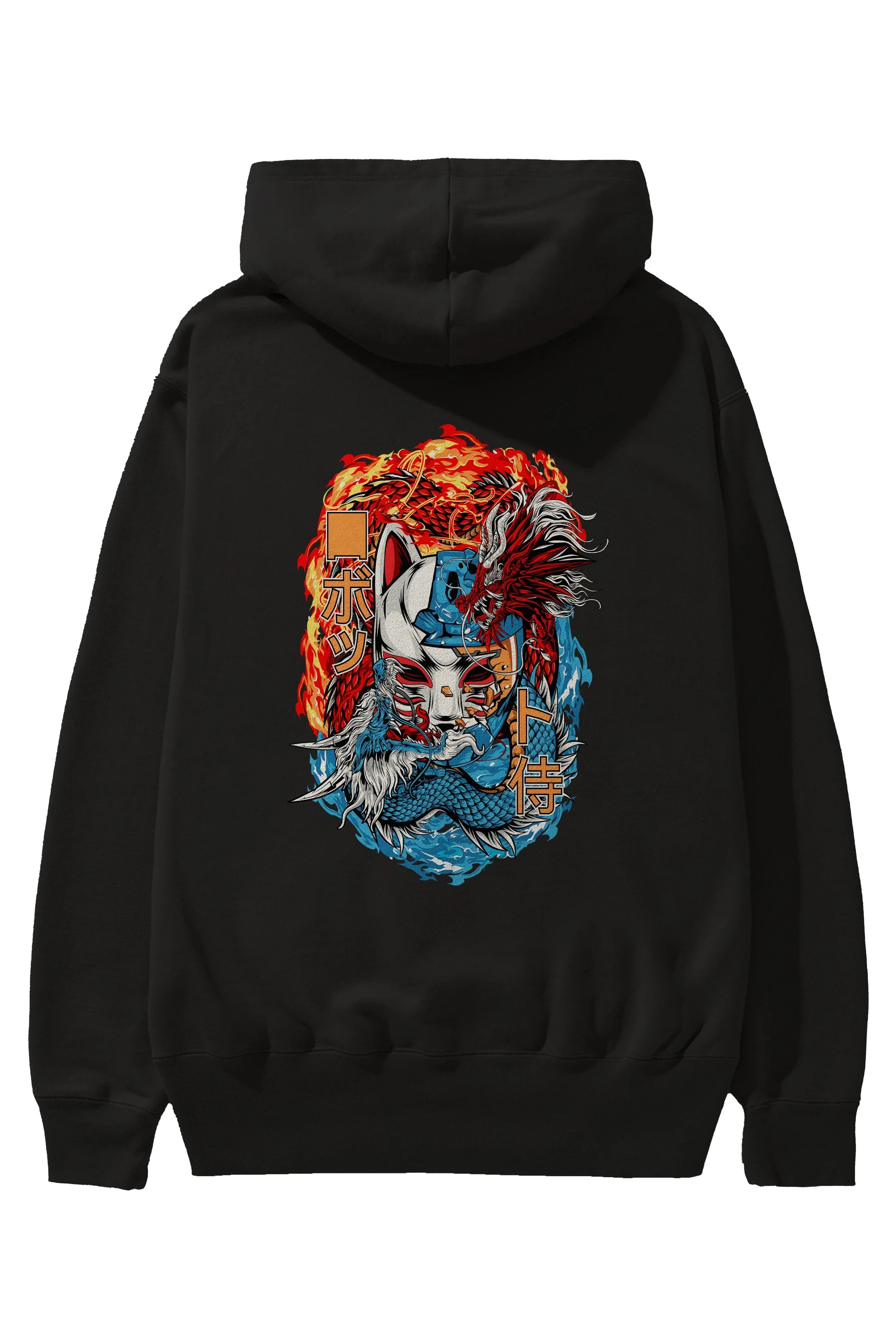 ONE PIECE (7) Anime Arka Baskılı Hoodie Oversize Kapüşonlu Sweatshirt Erkek Kadın Unisex
