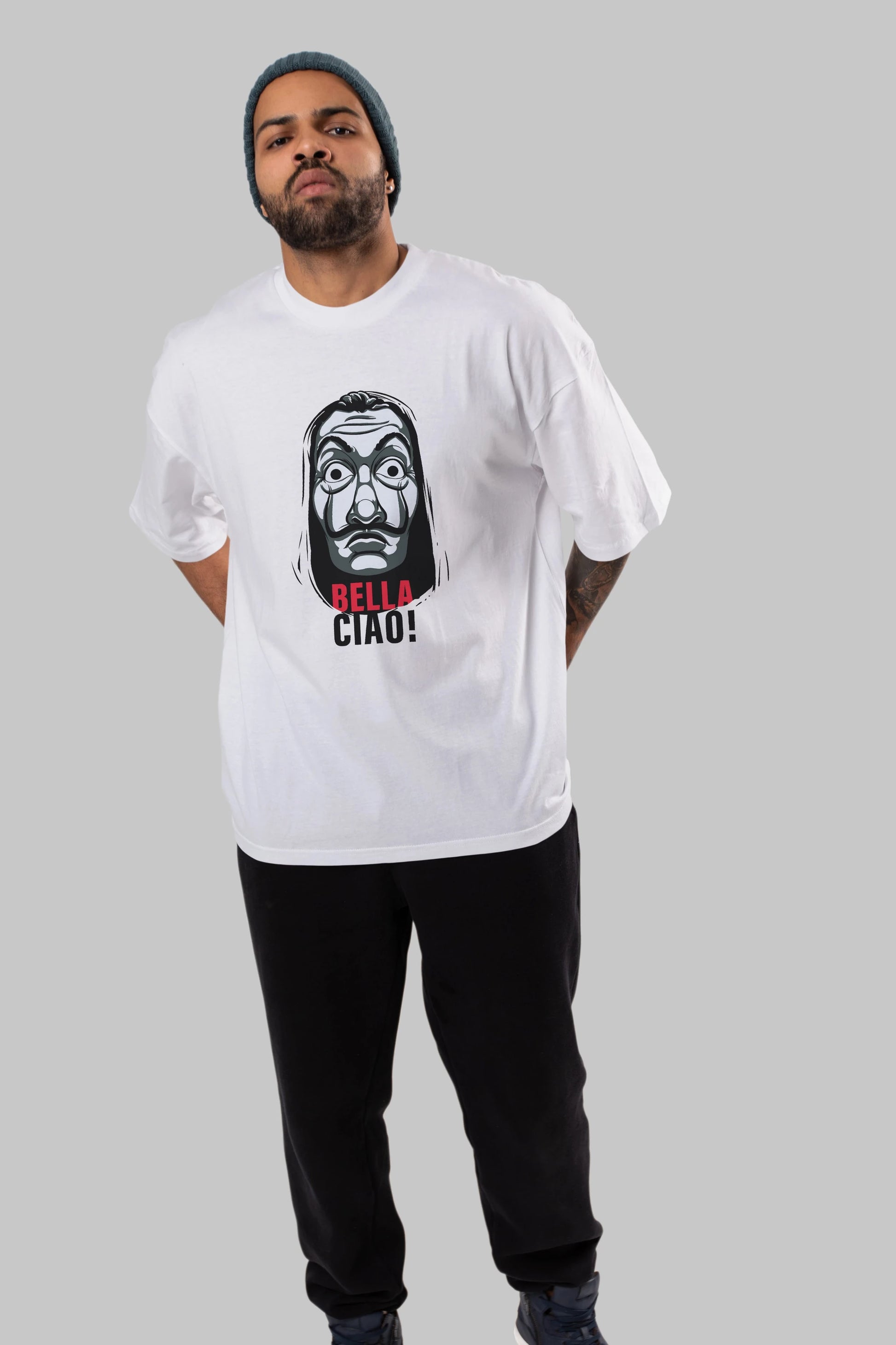 La Casa De Papel (12) Ön Baskılı Oversize t-shirt Erkek Kadın Unisex %100 Pamuk Bisiklet Yaka tişort