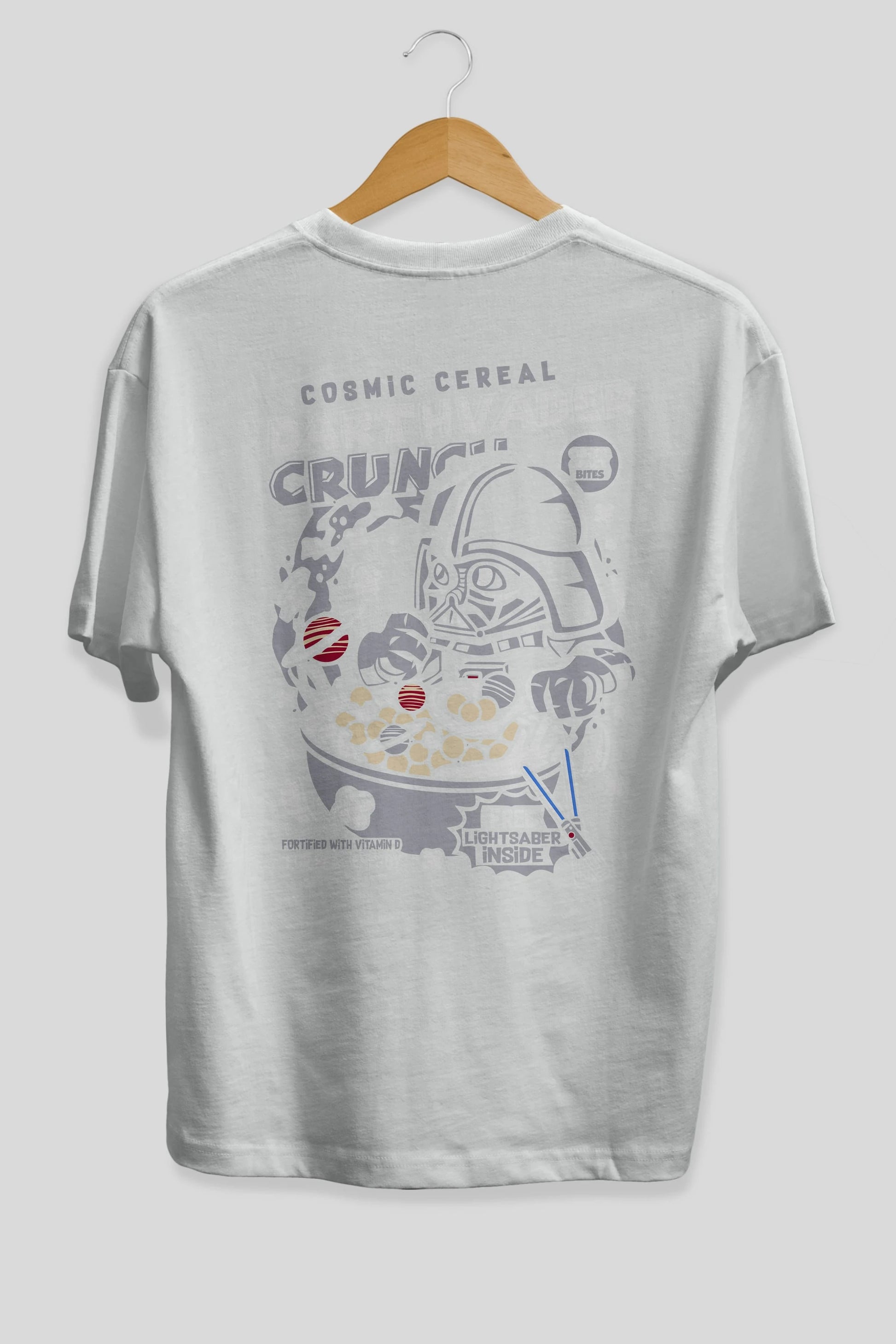 Darth Vader (2) Arka Baskılı Oversize t-shirt Erkek Kadın Unisex %100 Pamuk Bisiklet Yaka tişort