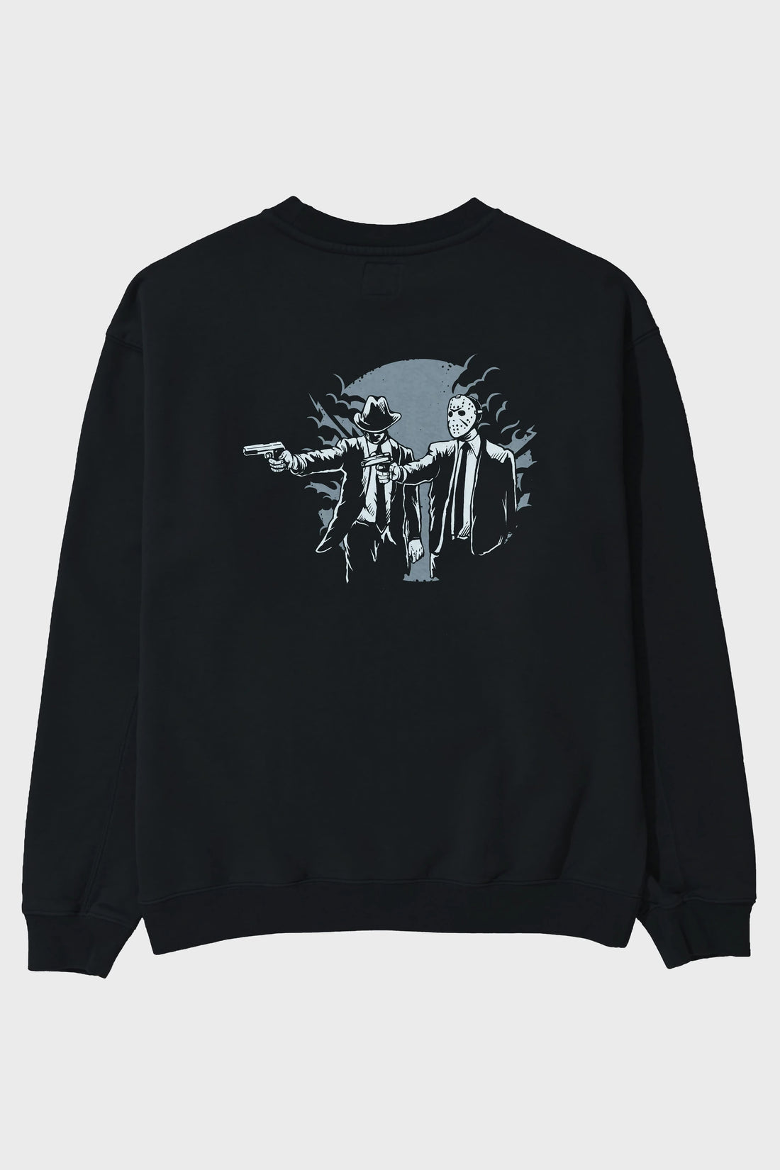Pulp Killer Arka Baskılı Oversize Sweatshirt Erkek Kadın Unisex