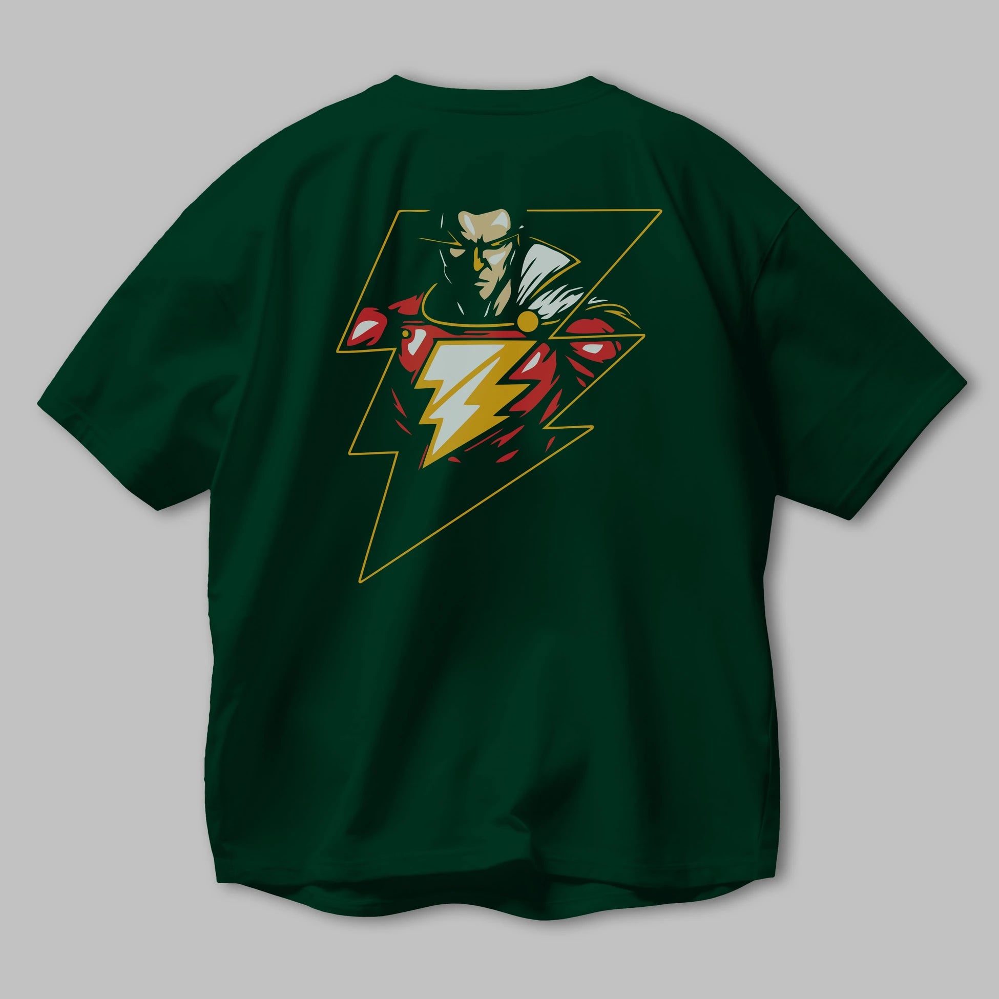 Flash Avengers (3) Arka Baskılı Oversize t-shirt Erkek Kadın Unisex %100 Pamuk Bisiklet Yaka tişort