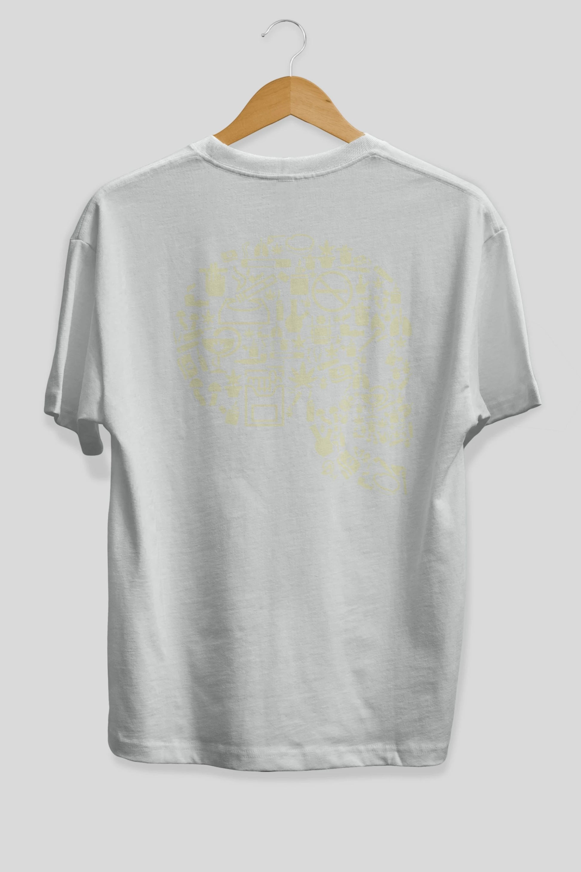Smoking Kills Arka Baskılı Oversize t-shirt %100 pamuk Erkek Kadın Unisex