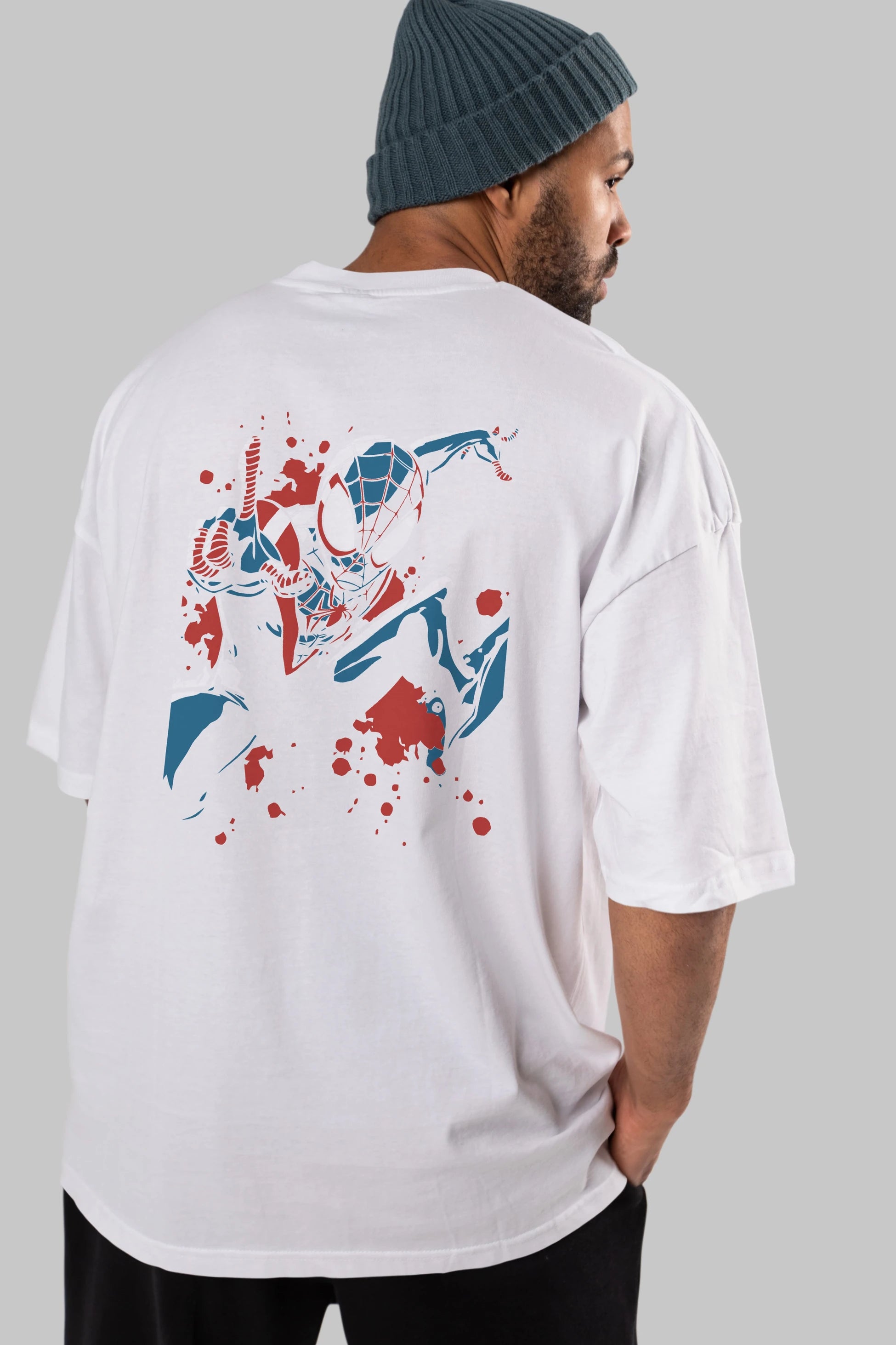 Venom (21) Arka Baskılı Oversize t-shirt Erkek Kadın Unisex %100 Pamuk Bisiklet Yaka tişort