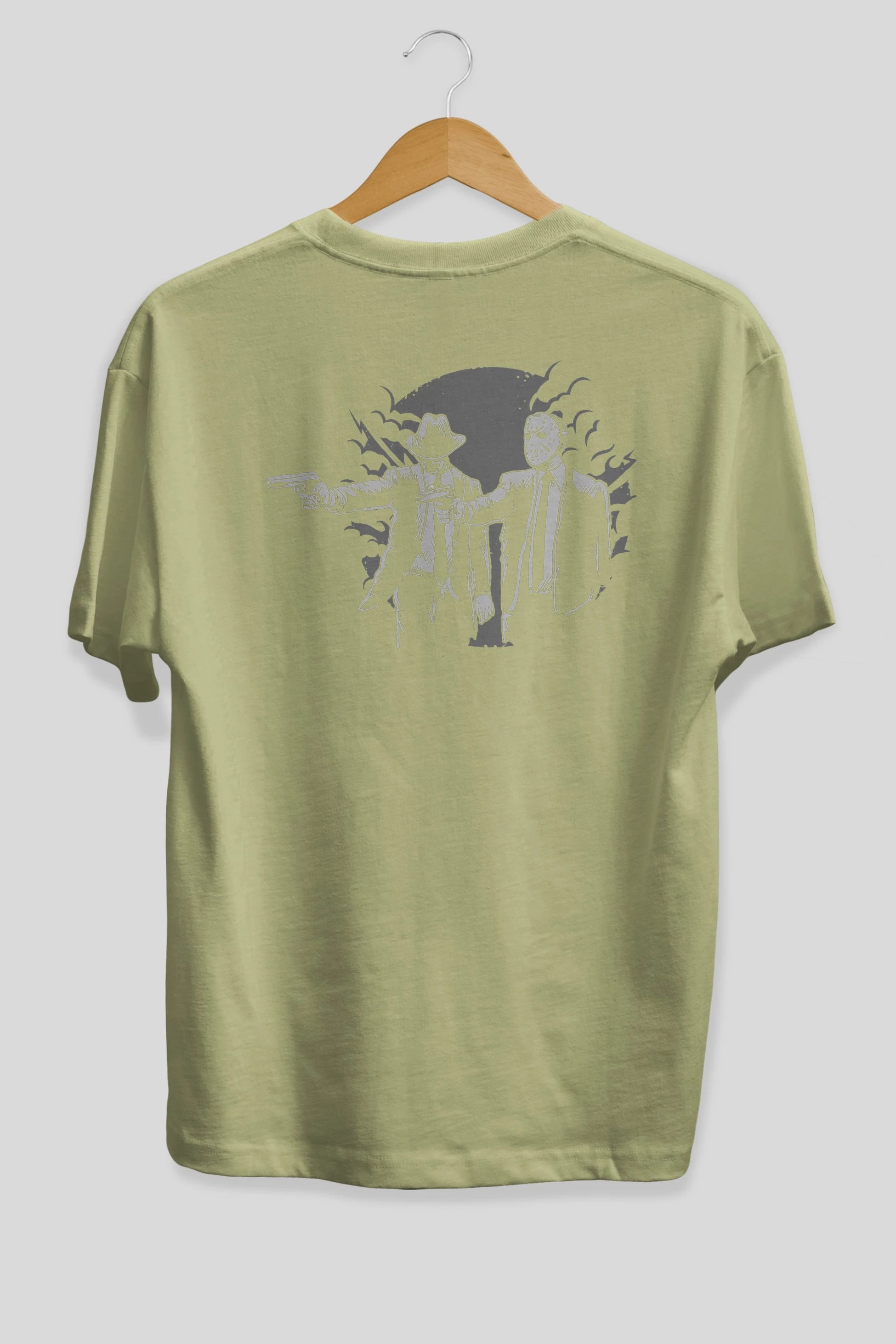 Pulp Killer Arka Baskılı Oversize t-shirt Erkek Kadın Unisex %100 Pamuk