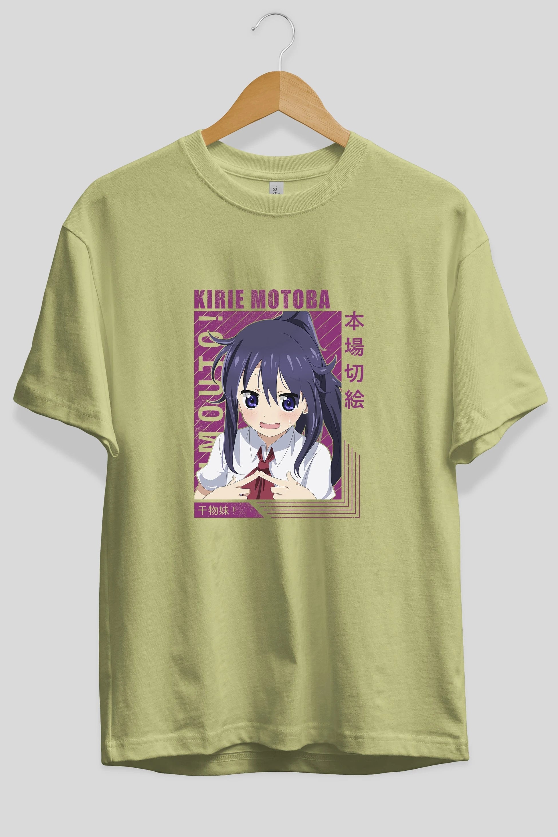 Kirie Motoba 4 Anime Ön Baskılı Oversize t-shirt %100 pamuk Erkek Kadın Unisex