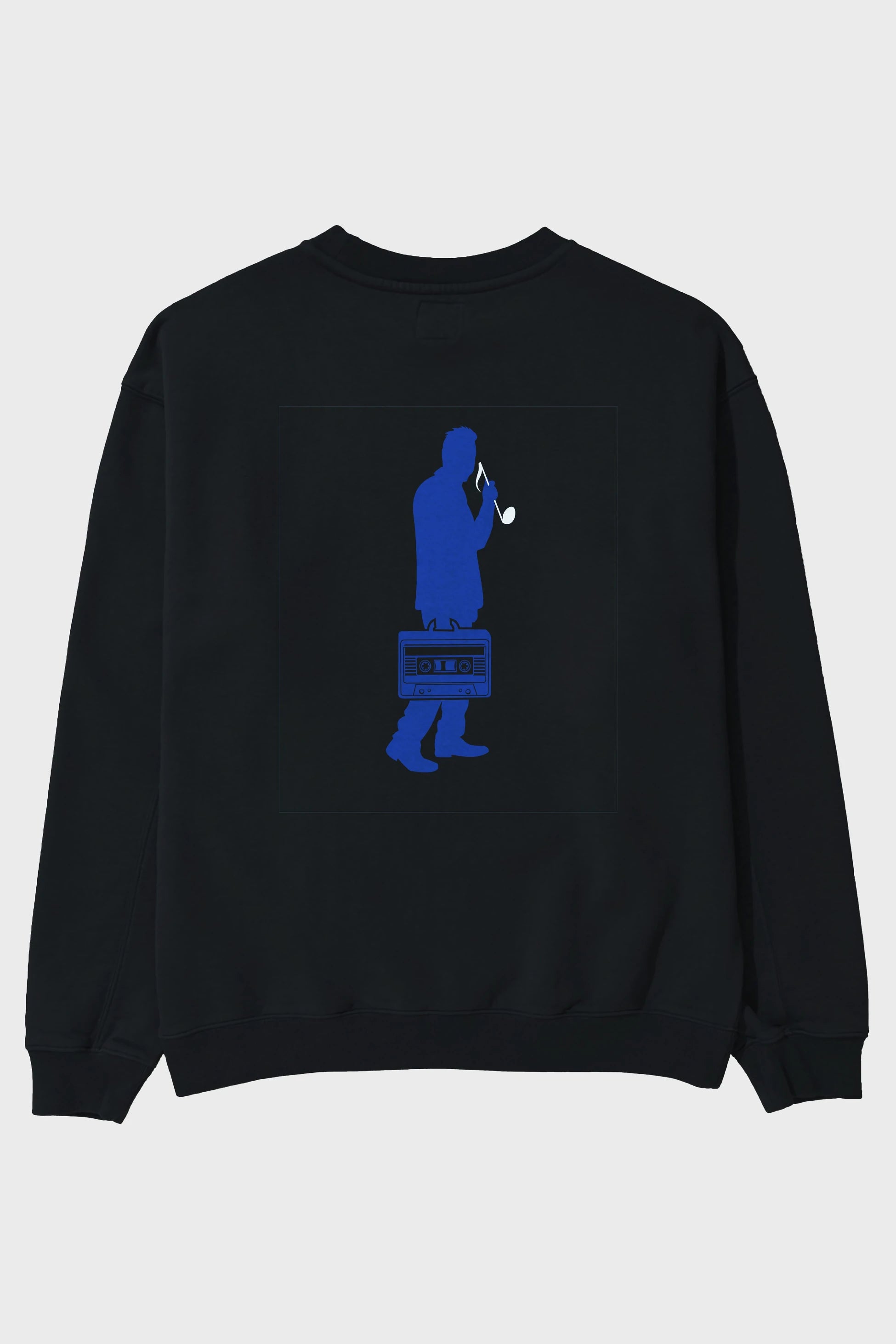 Sound Collector Arka Baskılı Oversize Sweatshirt Erkek Kadın Unisex
