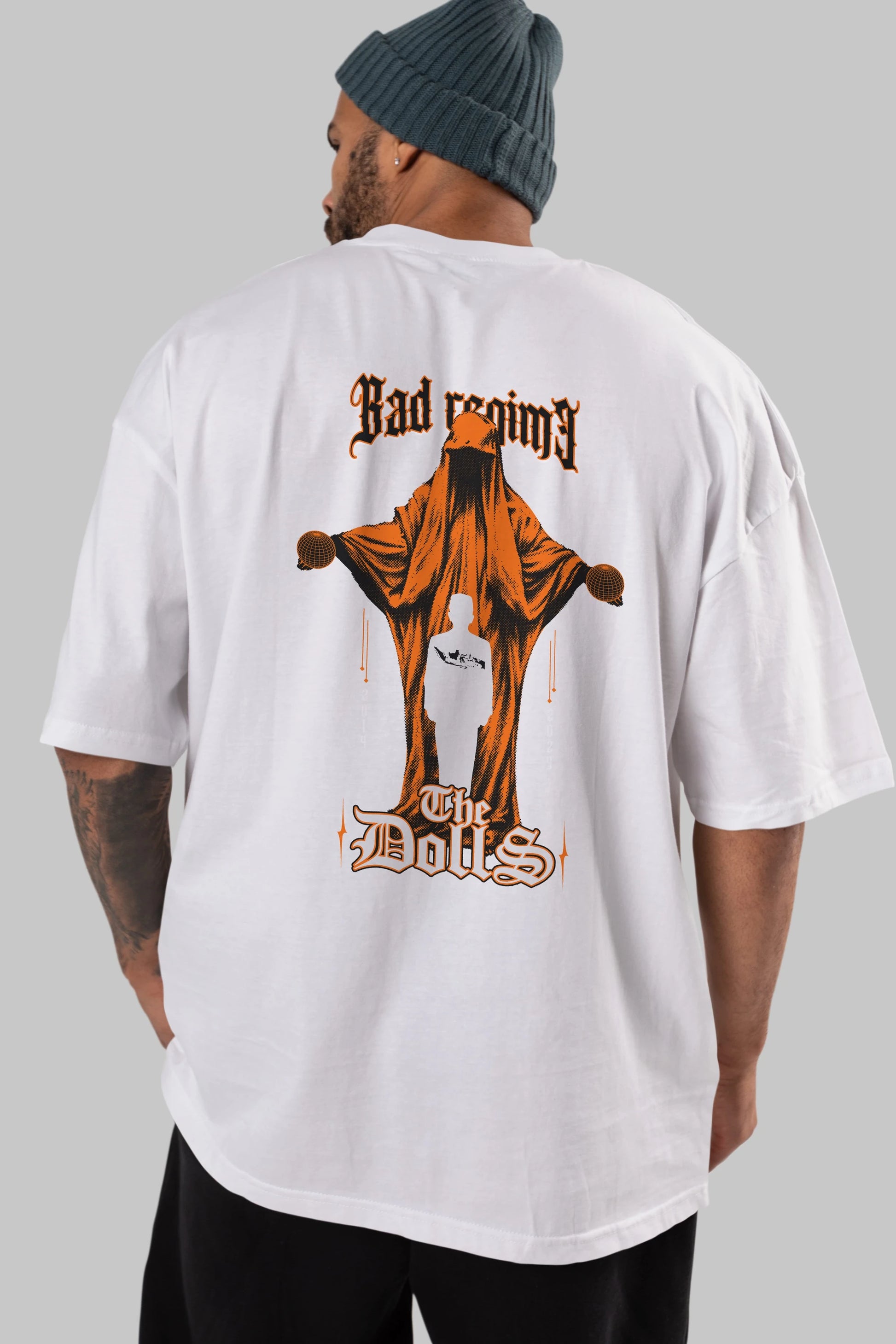 The Dolls Arka Baskılı Oversize t-shirt Erkek Kadın Unisex