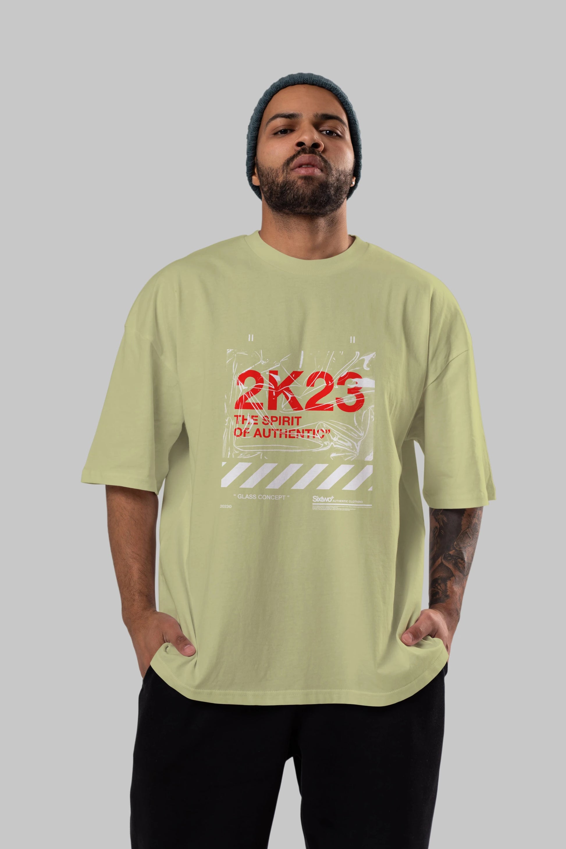 The Spirit Ön Baskılı Oversize t-shirt Erkek Kadın Unisex