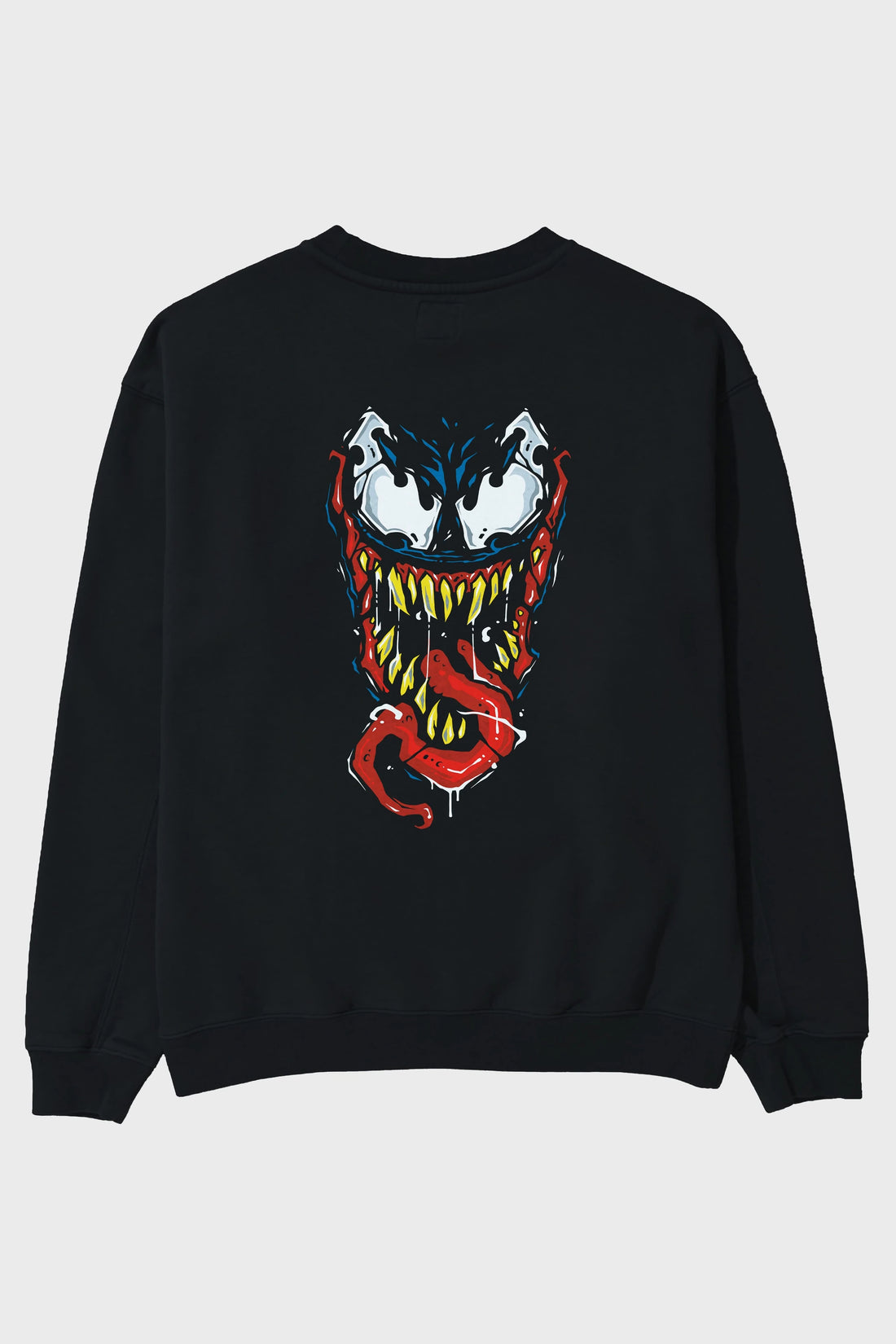 Venom (15) Arka Baskılı Oversize Sweatshirt Erkek Kadın Unisex