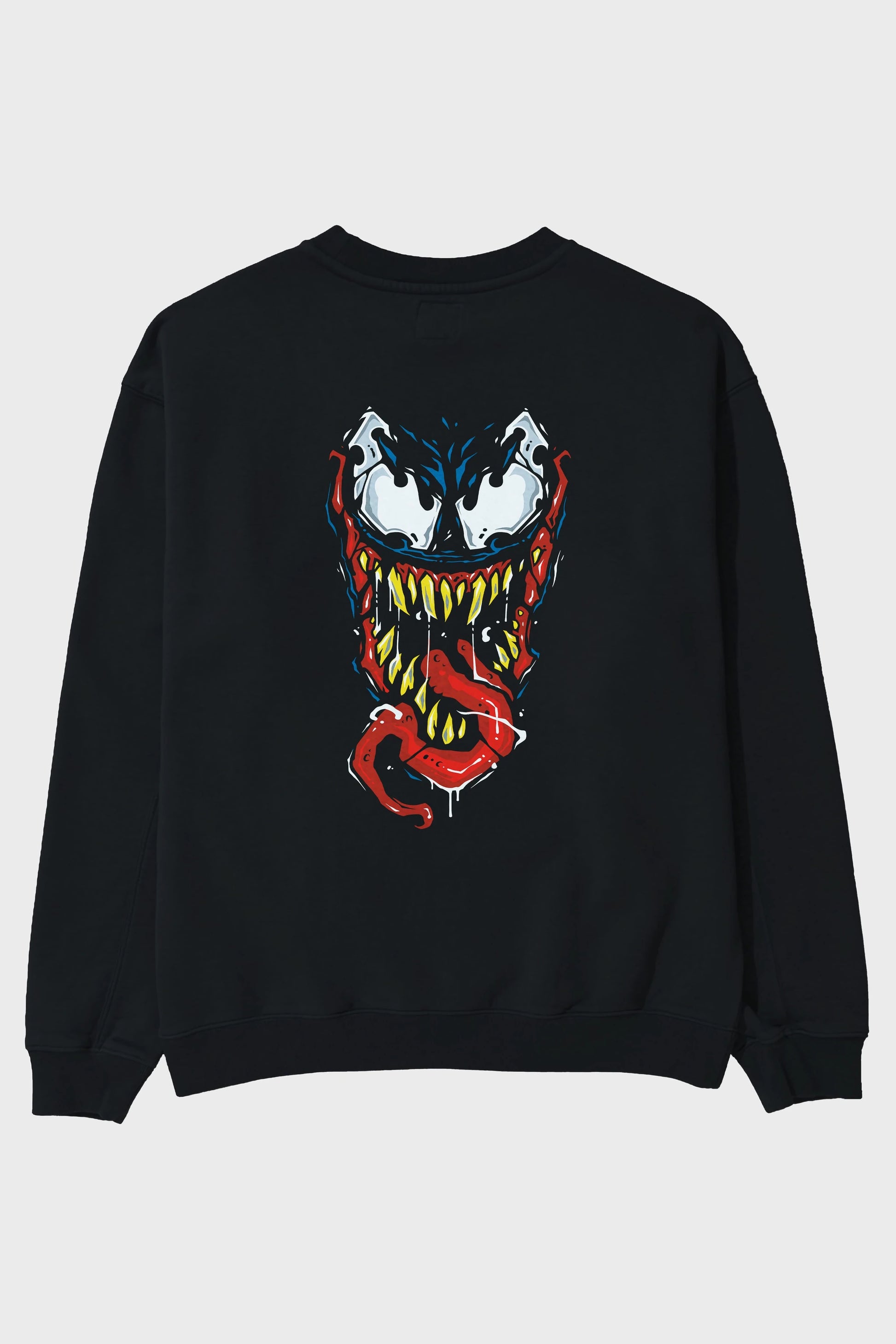 Venom (15) Arka Baskılı Oversize Sweatshirt Erkek Kadın Unisex
