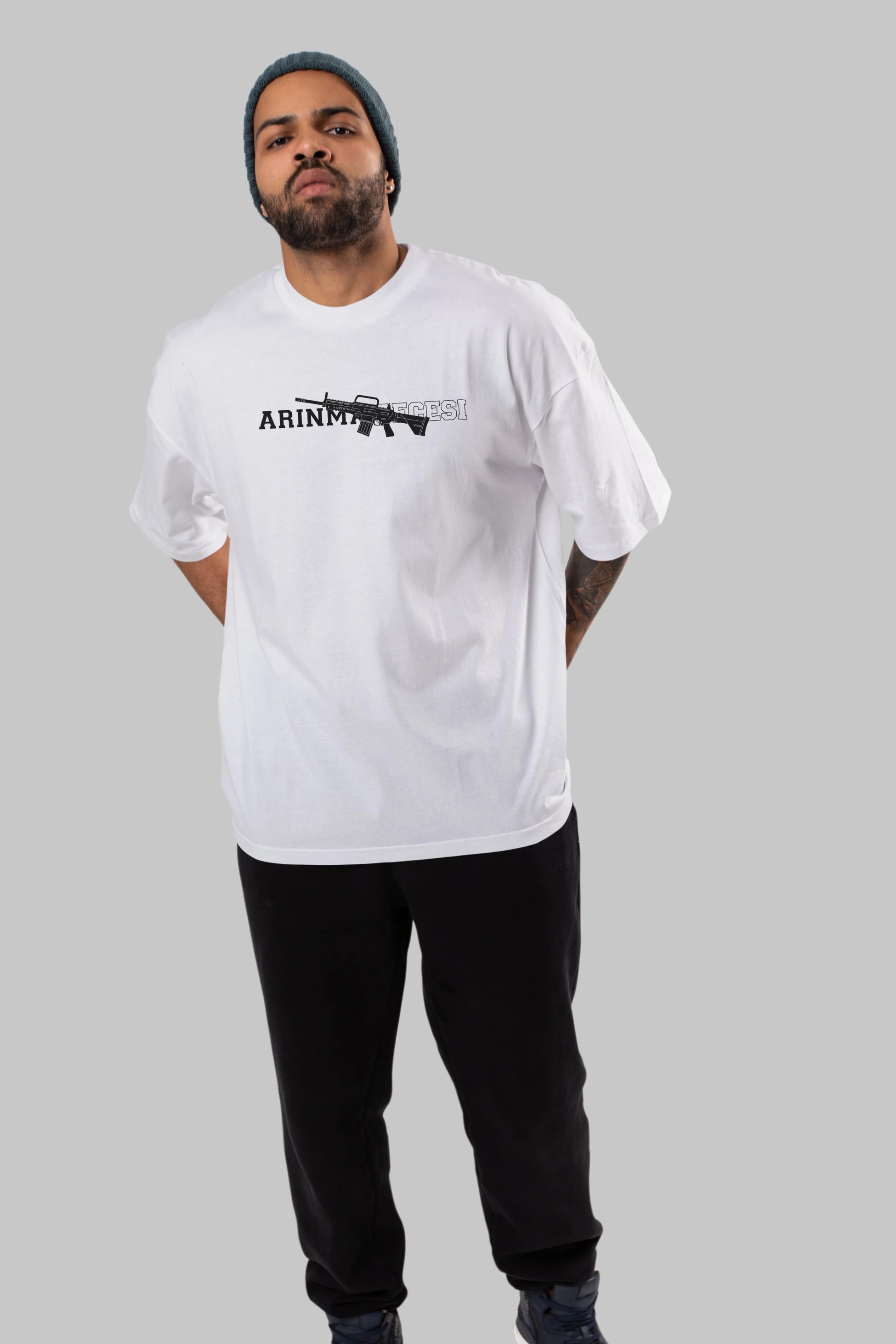 Arınma Gecesi Ön Baskılı Oversize t-shirt %100 pamuk Erkek Kadın Unisex