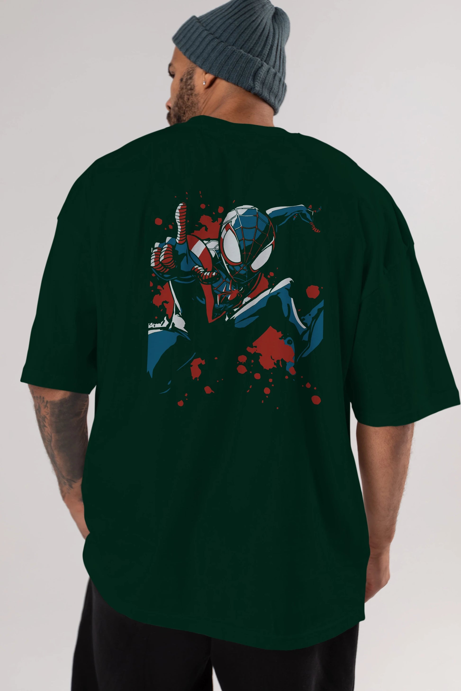 Venom (21) Arka Baskılı Oversize t-shirt Erkek Kadın Unisex %100 Pamuk Bisiklet Yaka tişort