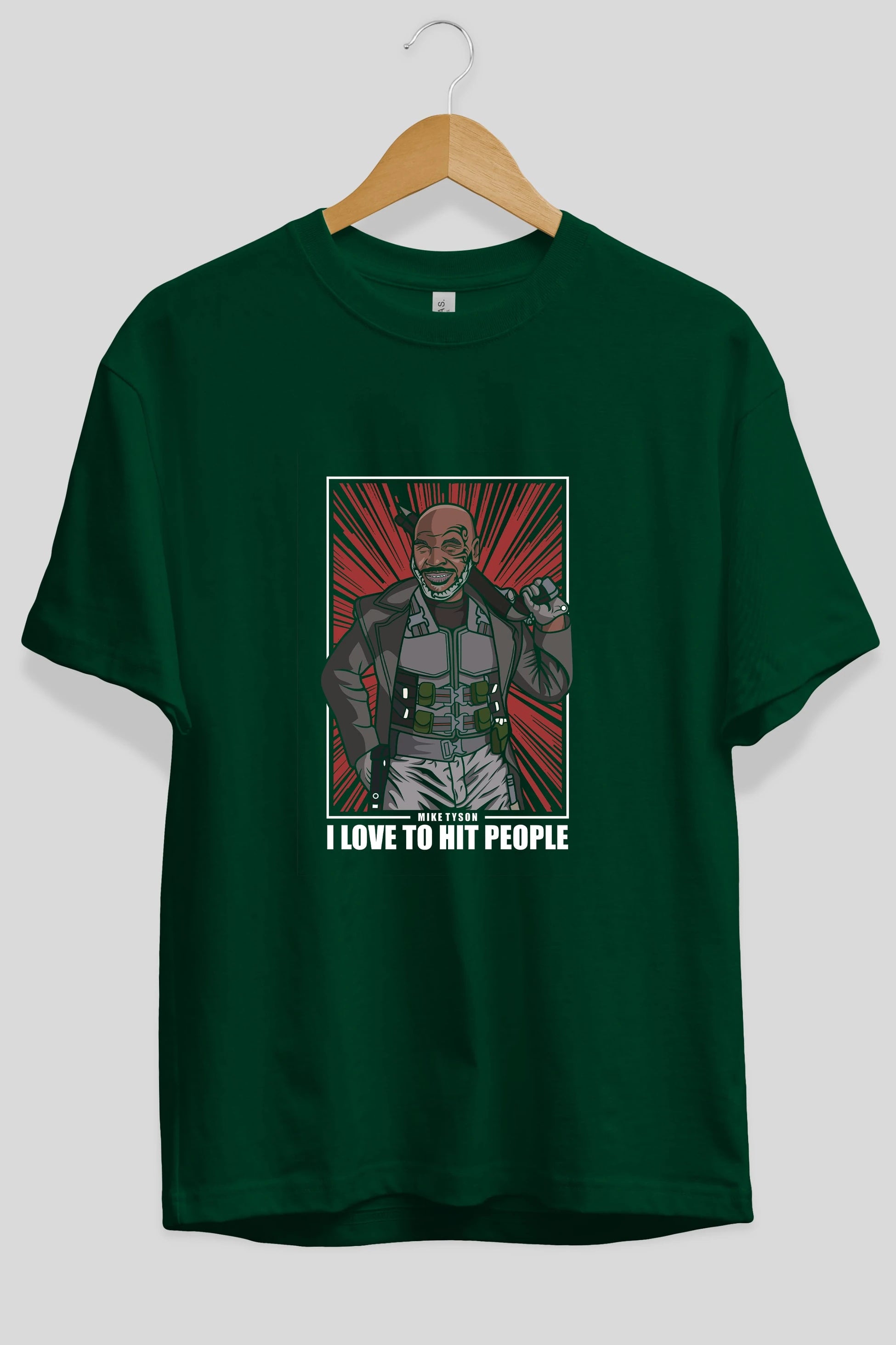Blade Tyson Ön Baskılı Oversize t-shirt Erkek Kadın Unisex %100 Pamuk tişort