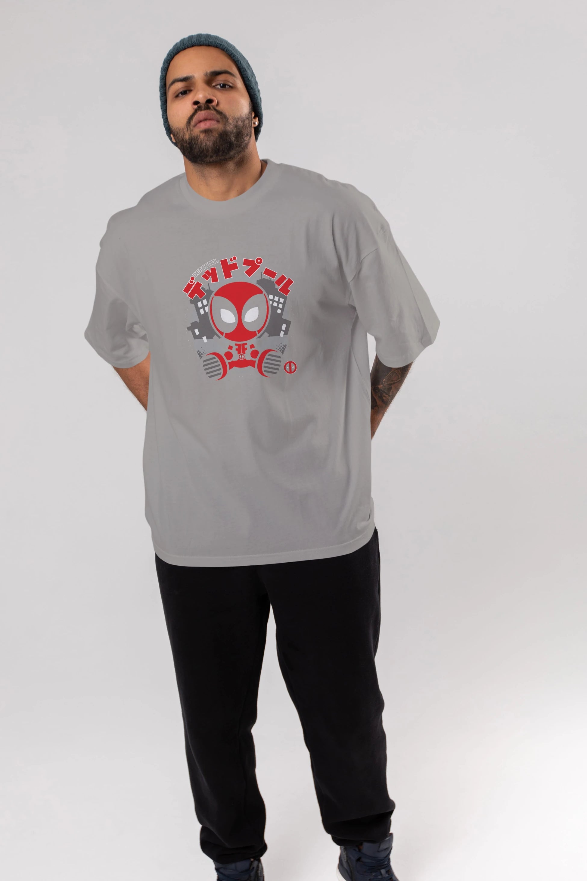 Deadpool (15) Ön Baskılı Oversize t-shirt Erkek Kadın Unisex %100 Pamuk Bisiklet Yaka tişort