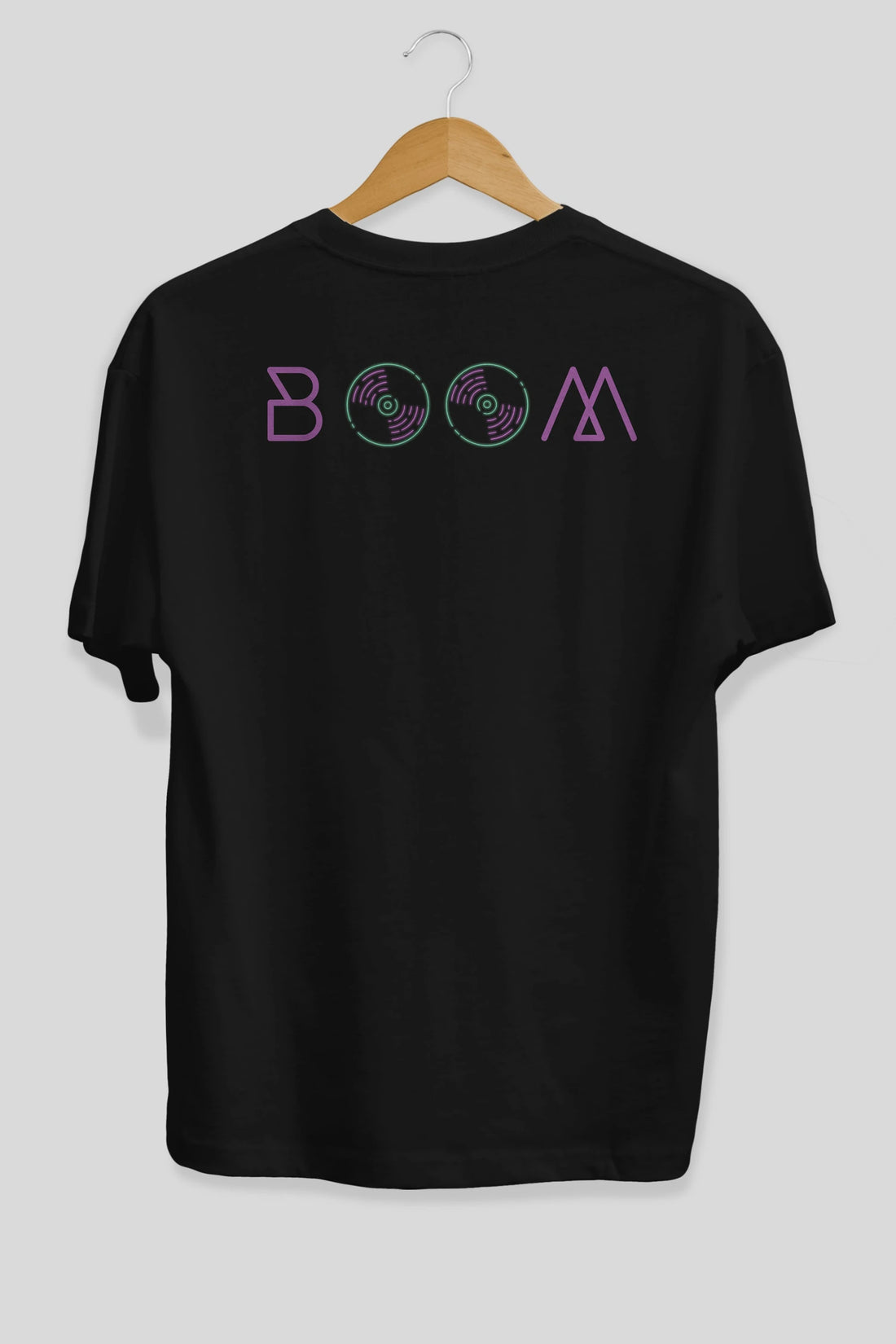 Boom 2 Arka Baskılı Oversize t-shirt Erkek Kadın Unisex
