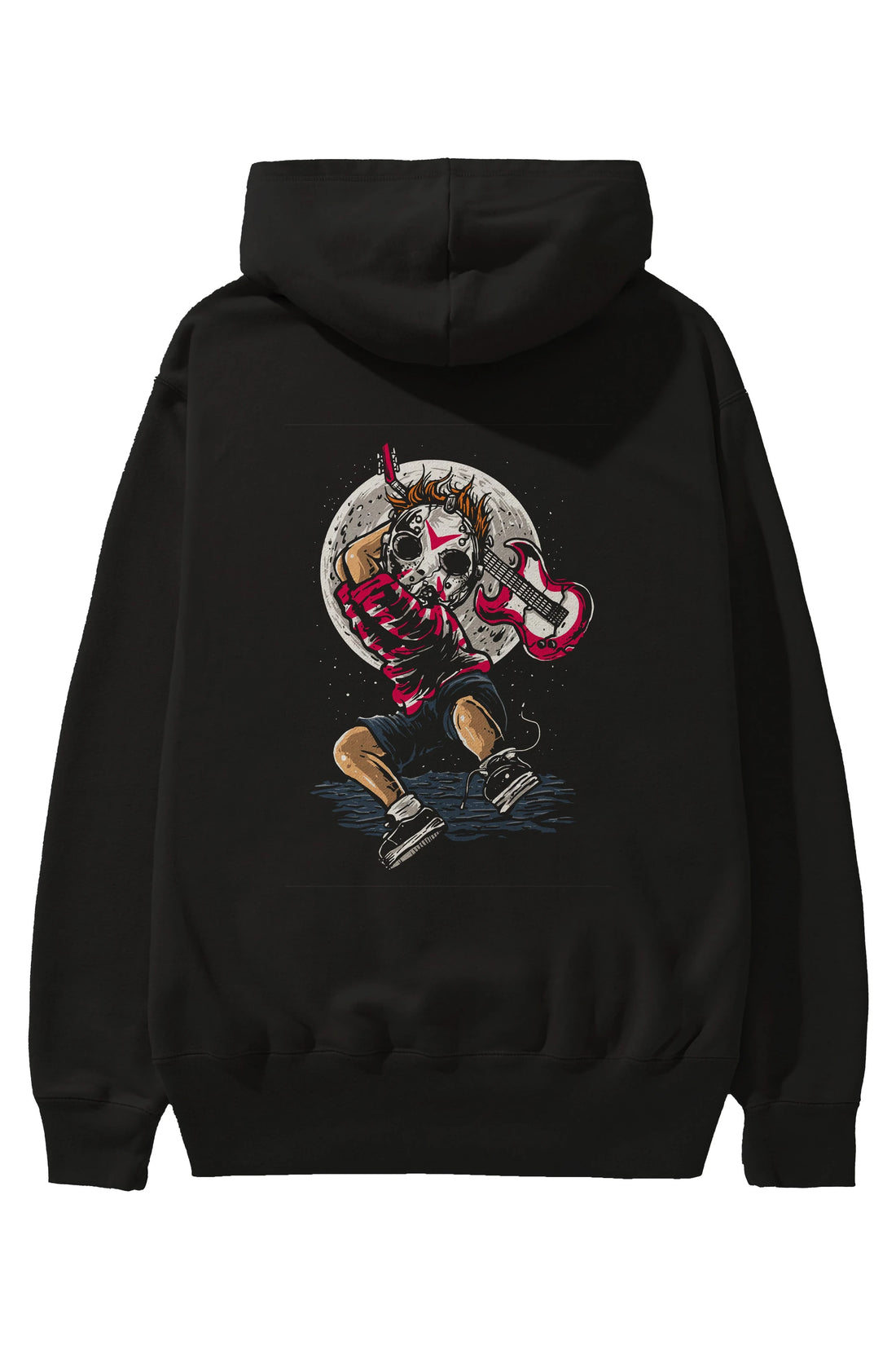 Break The Noise Arka Baskılı Hoodie Oversize Kapüşonlu Sweatshirt Erkek Kadın Unisex