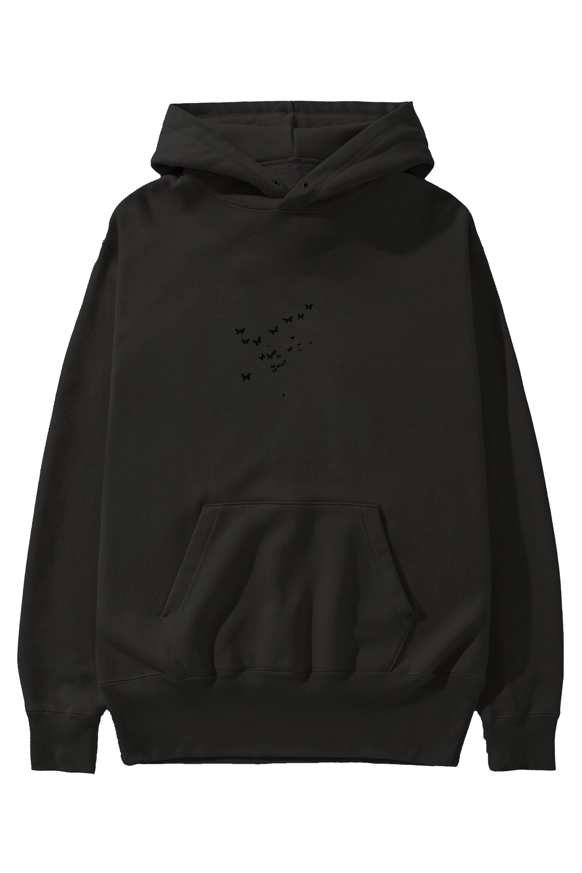 Float Like Butterfly Sting Like Bee Ön Baskılı Hoodie Oversize Kapüşonlu Sweatshirt Erkek Kadın Unisex