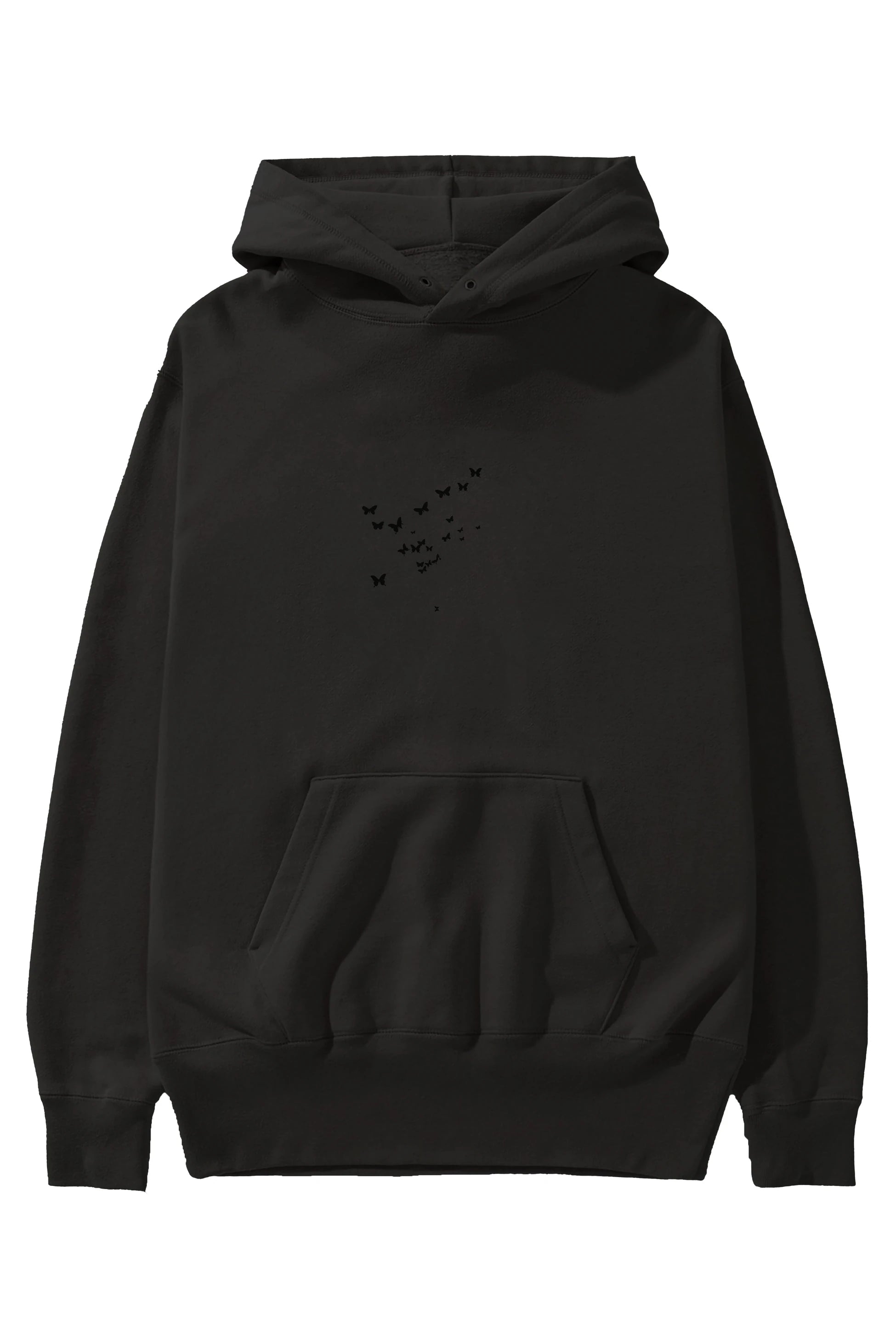 Float Like Butterfly Sting Like Bee Ön Baskılı Hoodie Oversize Kapüşonlu Sweatshirt Erkek Kadın Unisex