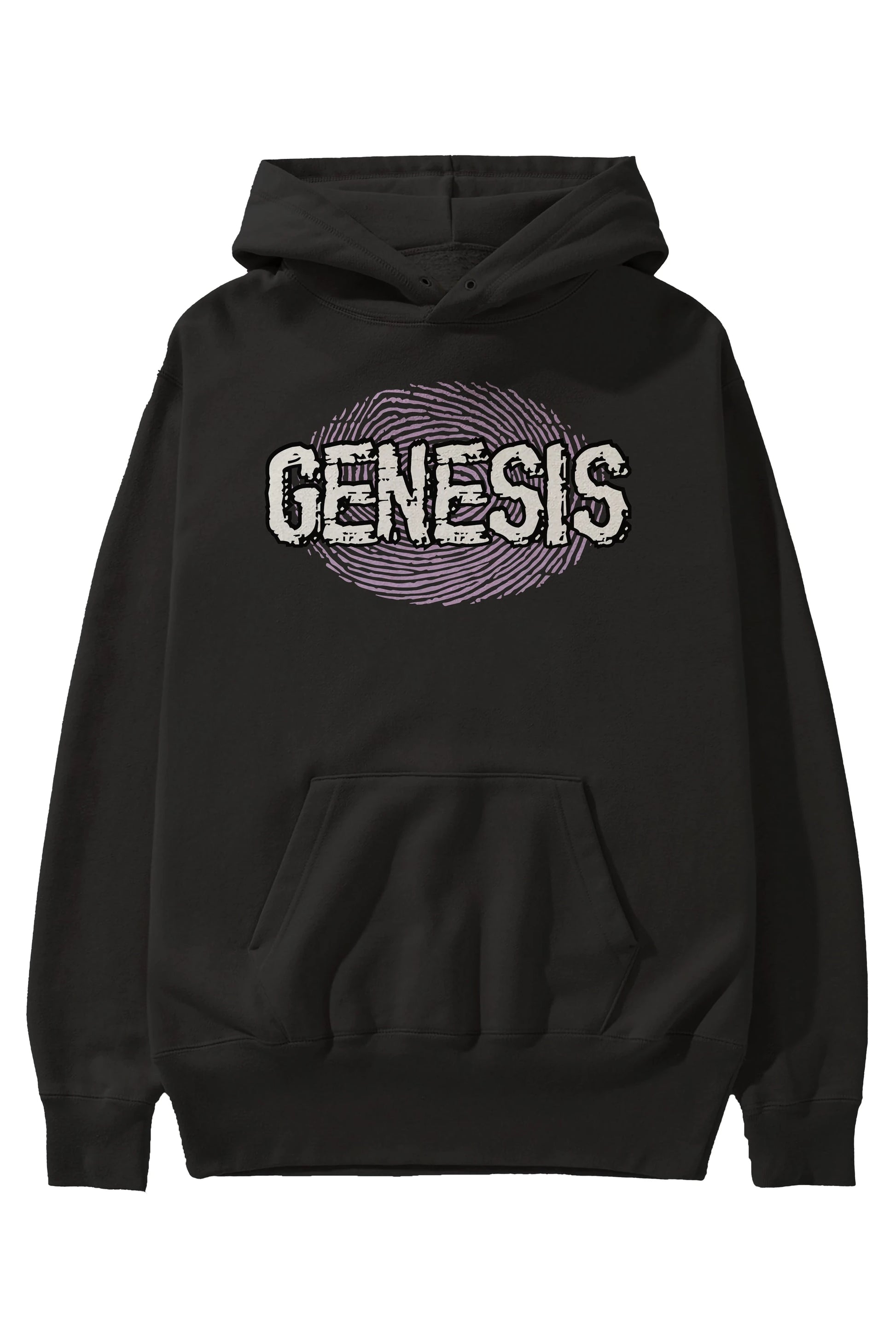 Genesis Ön Baskılı Hoodie Oversize Kapüşonlu Sweatshirt Erkek Kadın Unisex