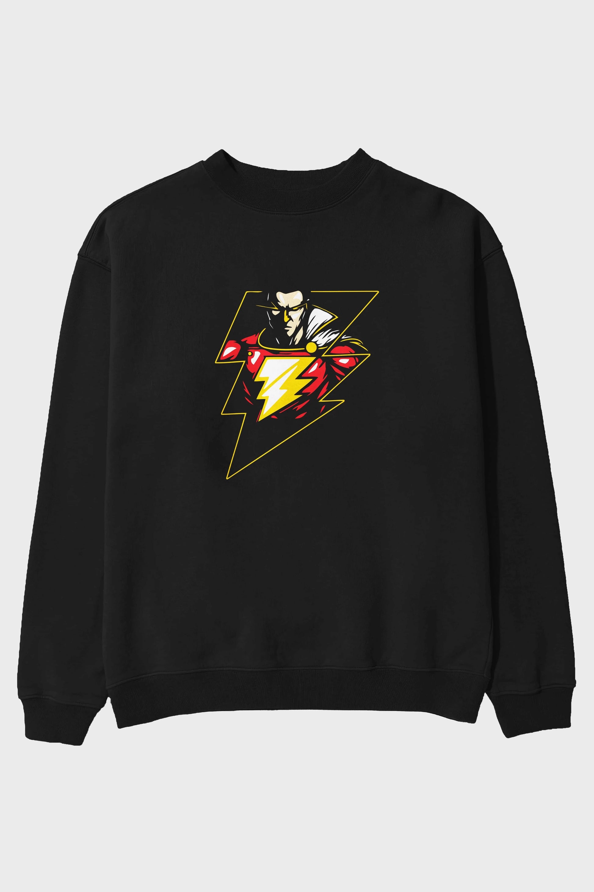 Flash Avengers (3) Ön Baskılı Oversize Sweatshirt Erkek Kadın Unisex