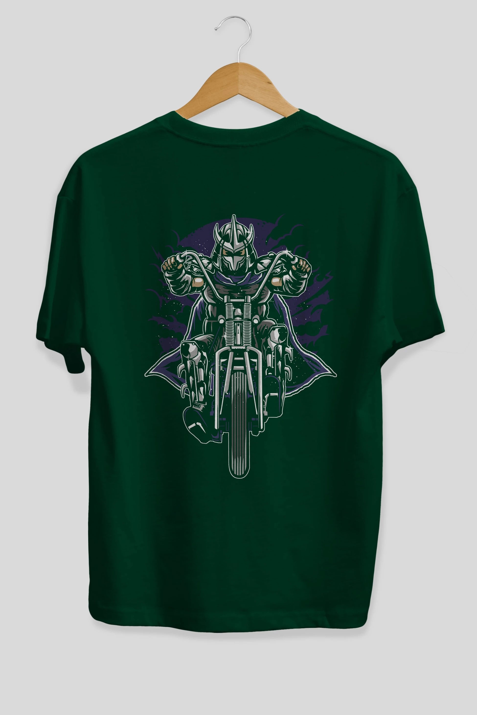 Shred Chopper Arka Baskılı Oversize t-shirt Erkek Kadın Unisex %100 Pamuk
