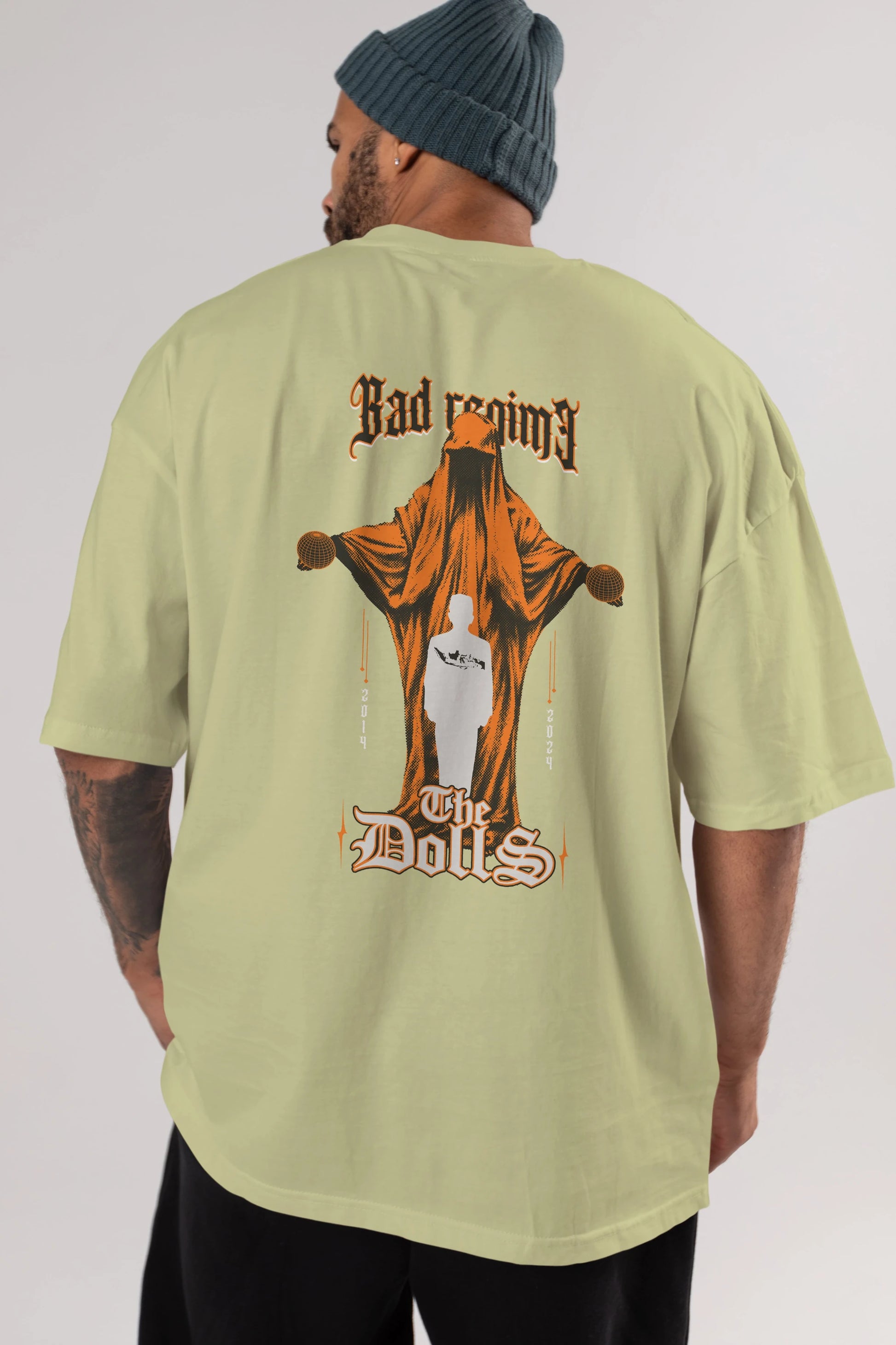 The Dolls Arka Baskılı Oversize t-shirt Erkek Kadın Unisex
