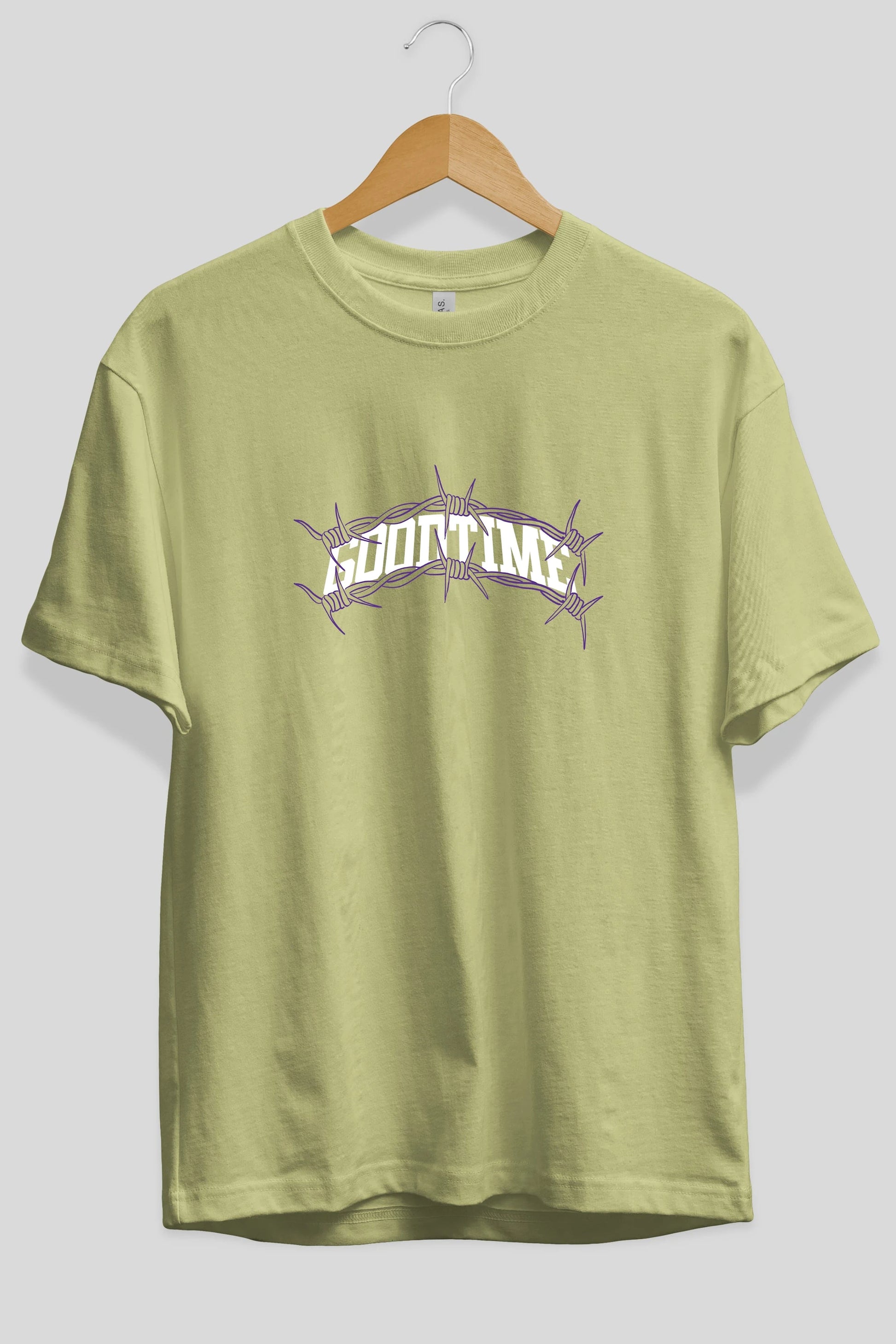 Good Time Ön Baskılı Oversize t-shirt Erkek Kadın Unisex