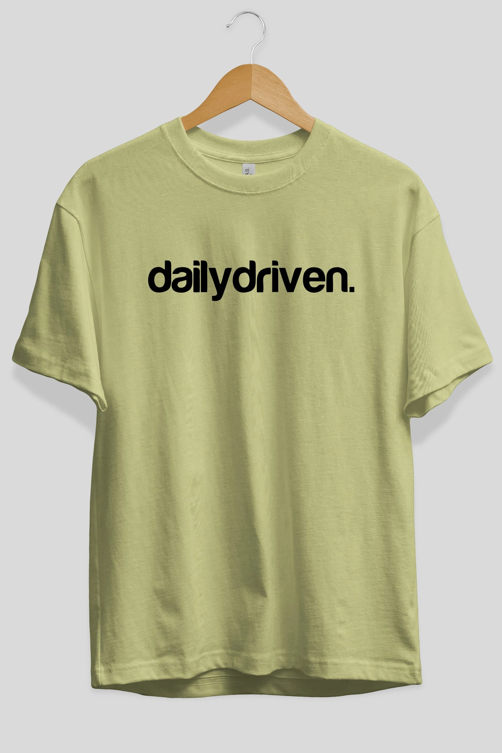 Dailydriven Ön Baskılı Oversize t-shirt %100 pamuk Erkek Kadın Unisex