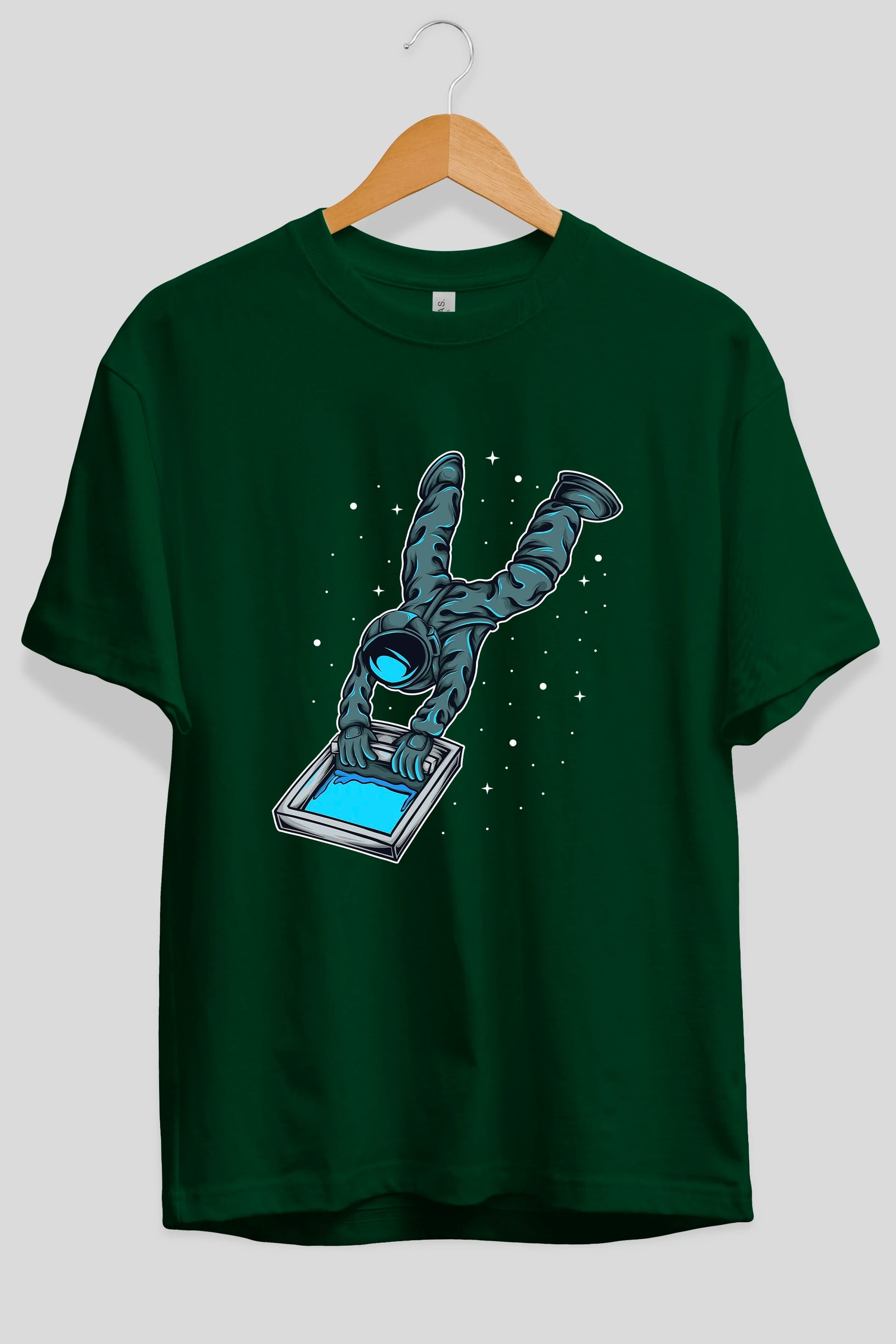 Astroscreen Ön Baskılı Oversize t-shirt Erkek Kadın Unisex