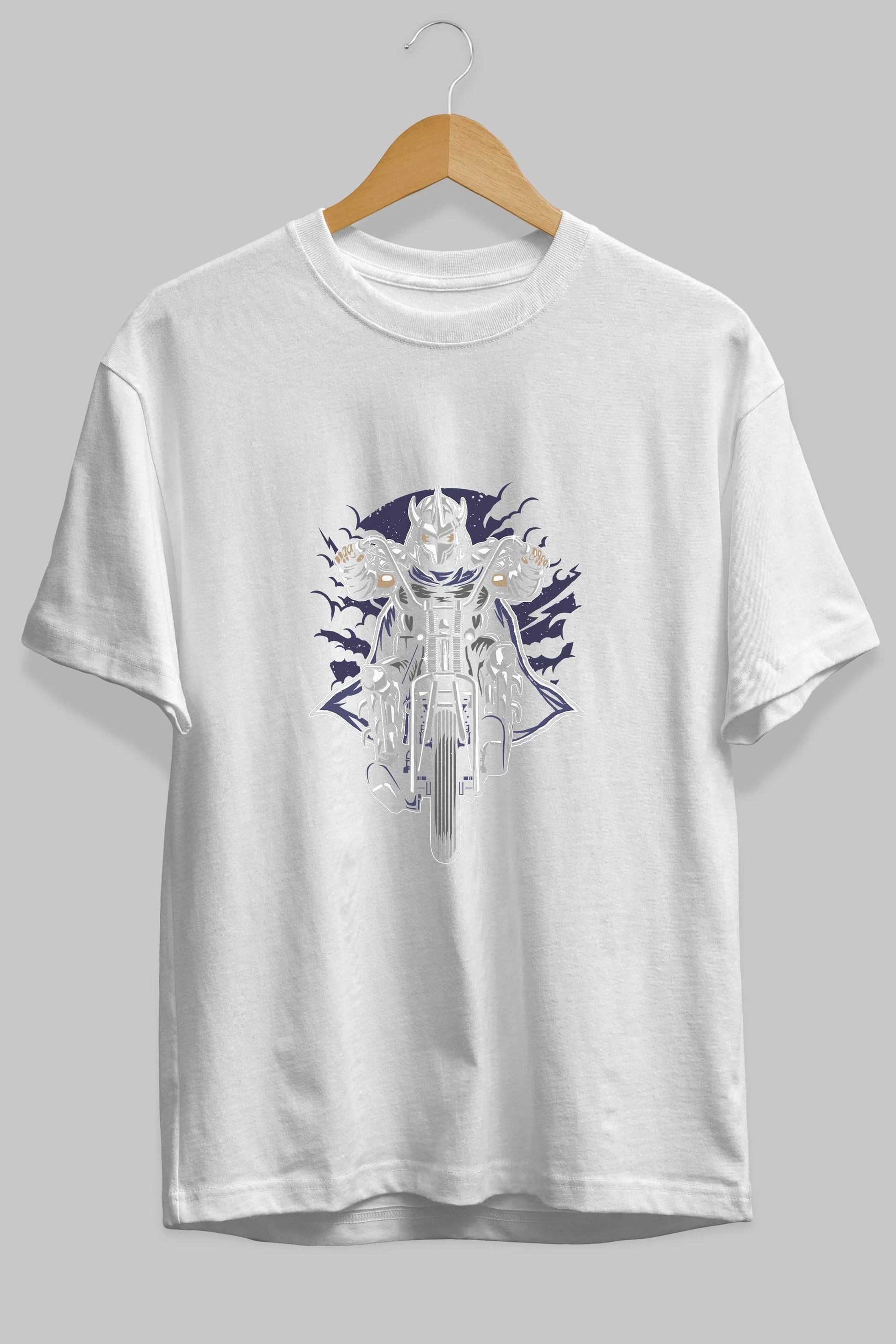 Shred Chopper Ön Baskılı Oversize t-shirt Erkek Kadın Unisex %100 Pamuk tişort
